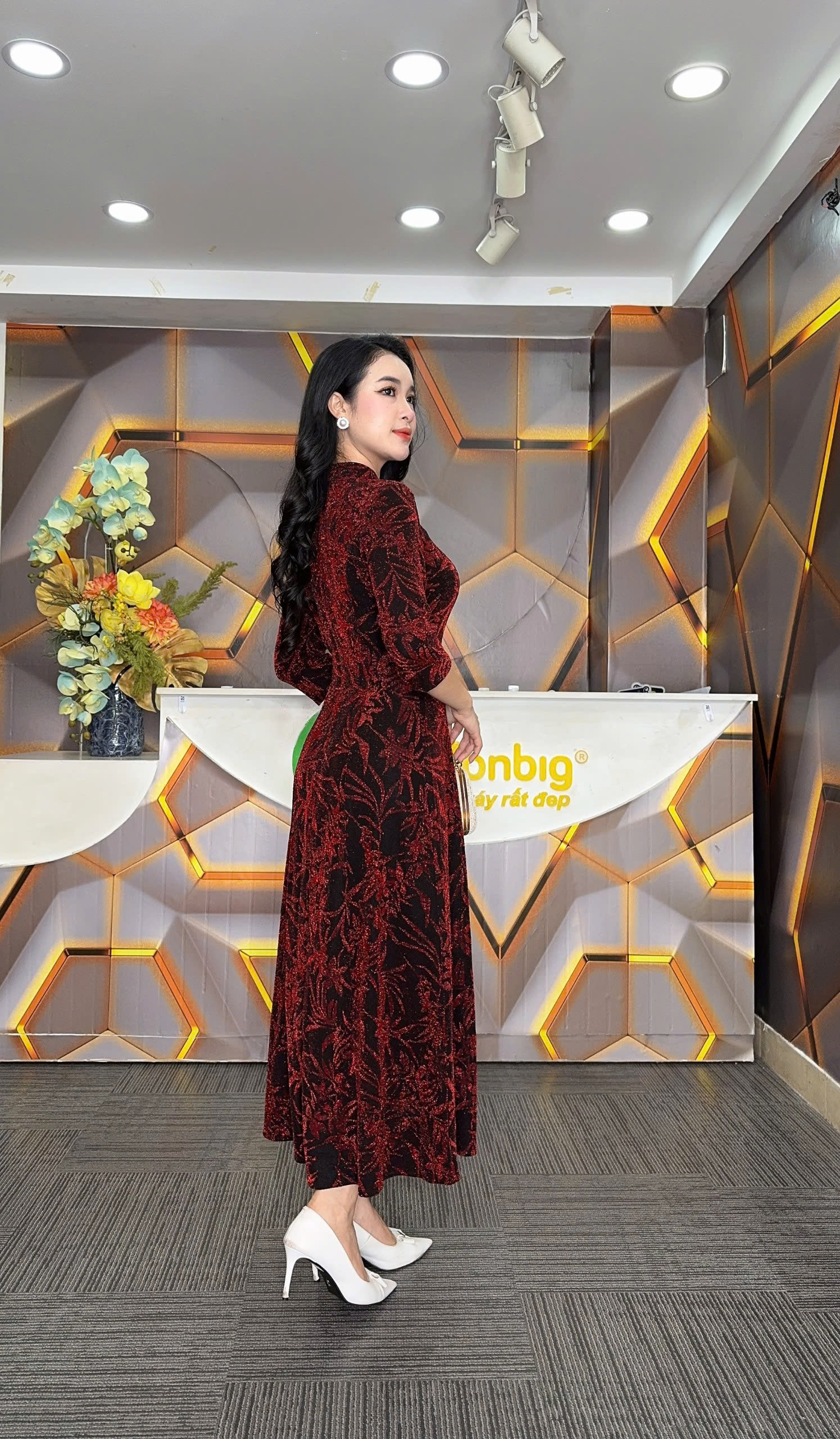 Đầm xòe - Y1864 - Thương hiệu Zonbig_thumbnail_2