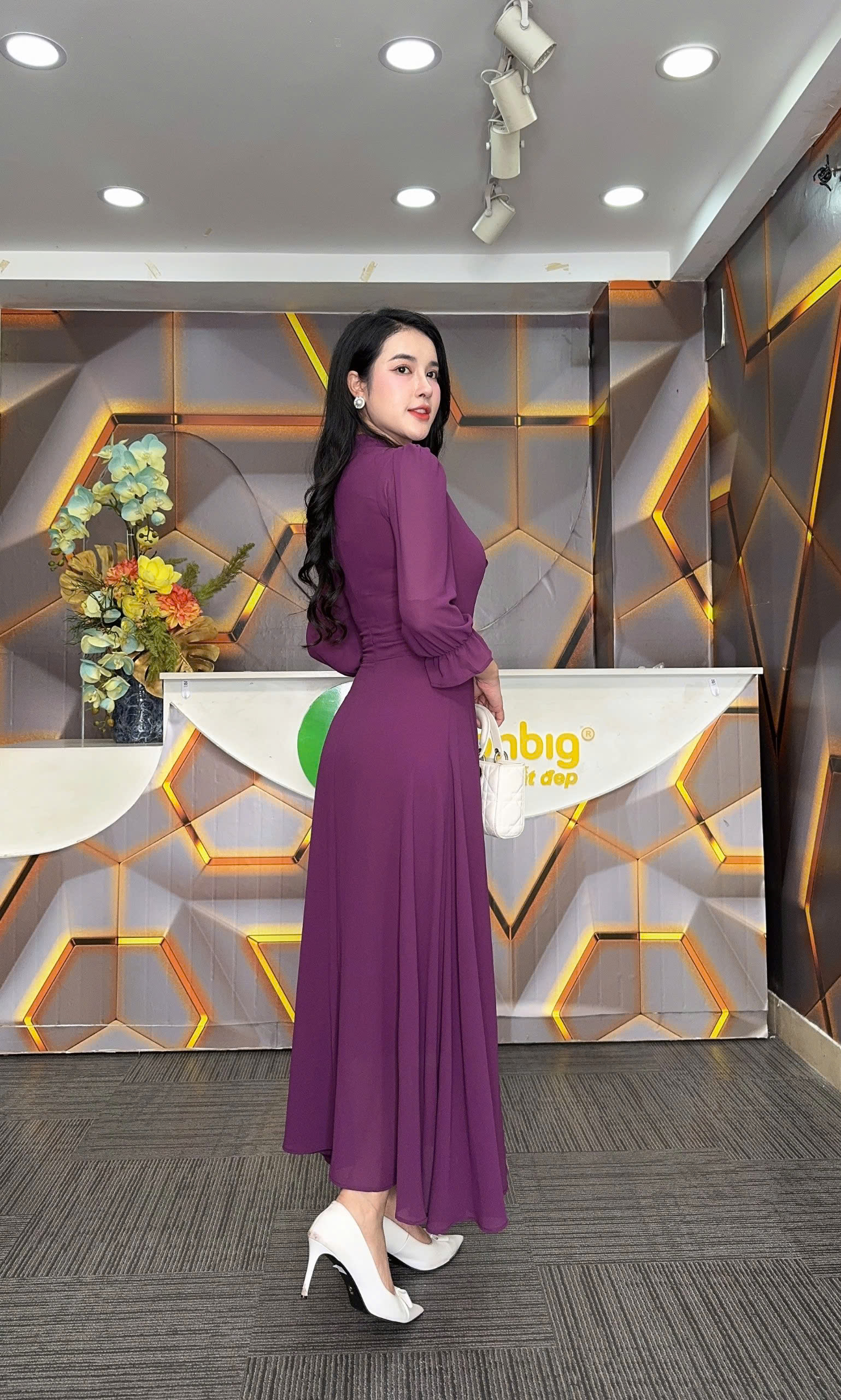 Đầm xòe - Y1814 - Thương hiệu Zonbig_thumbnail_2