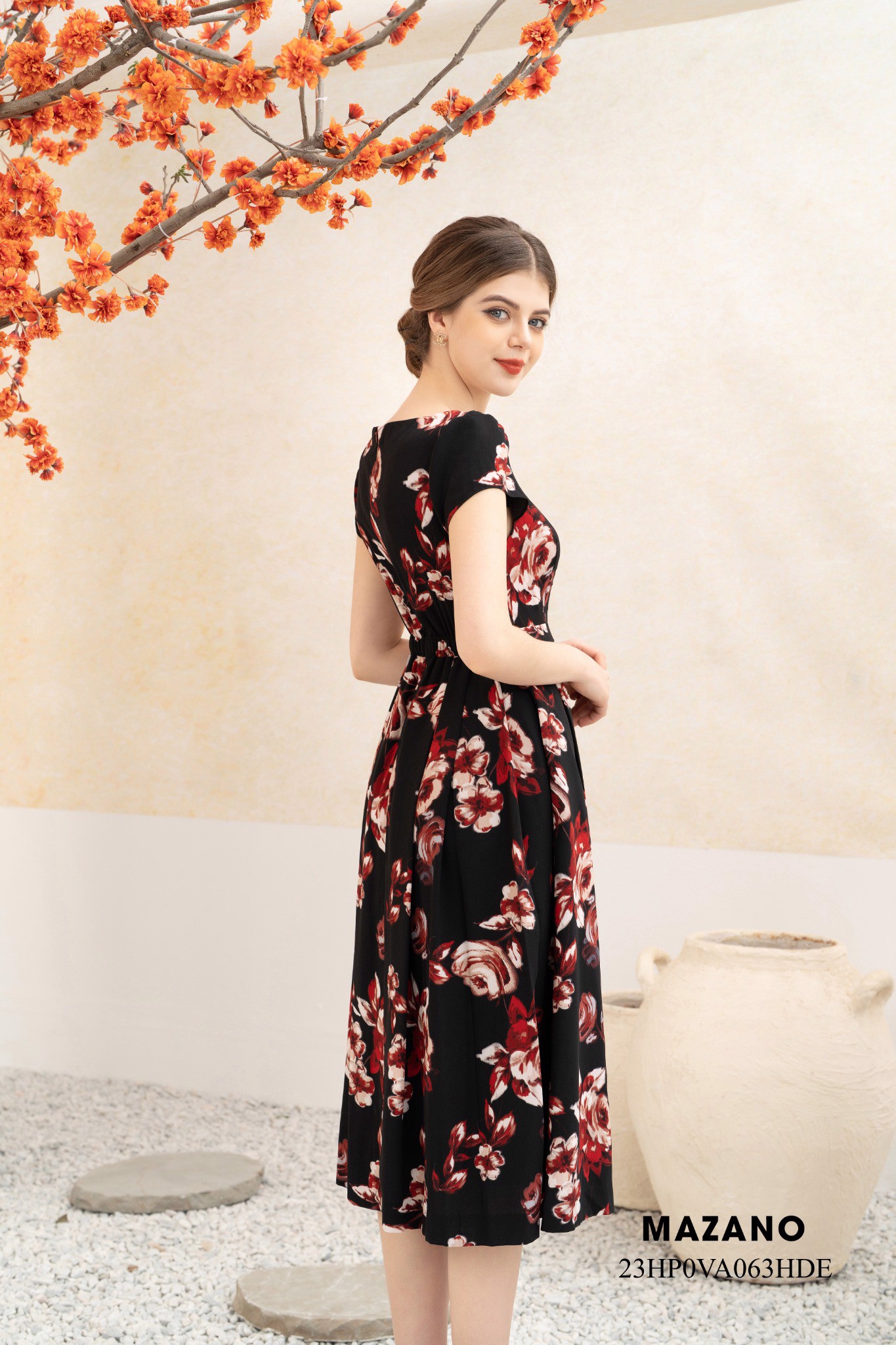 Đầm xếp ly chân bồng dự tiệc_thumbnail_2