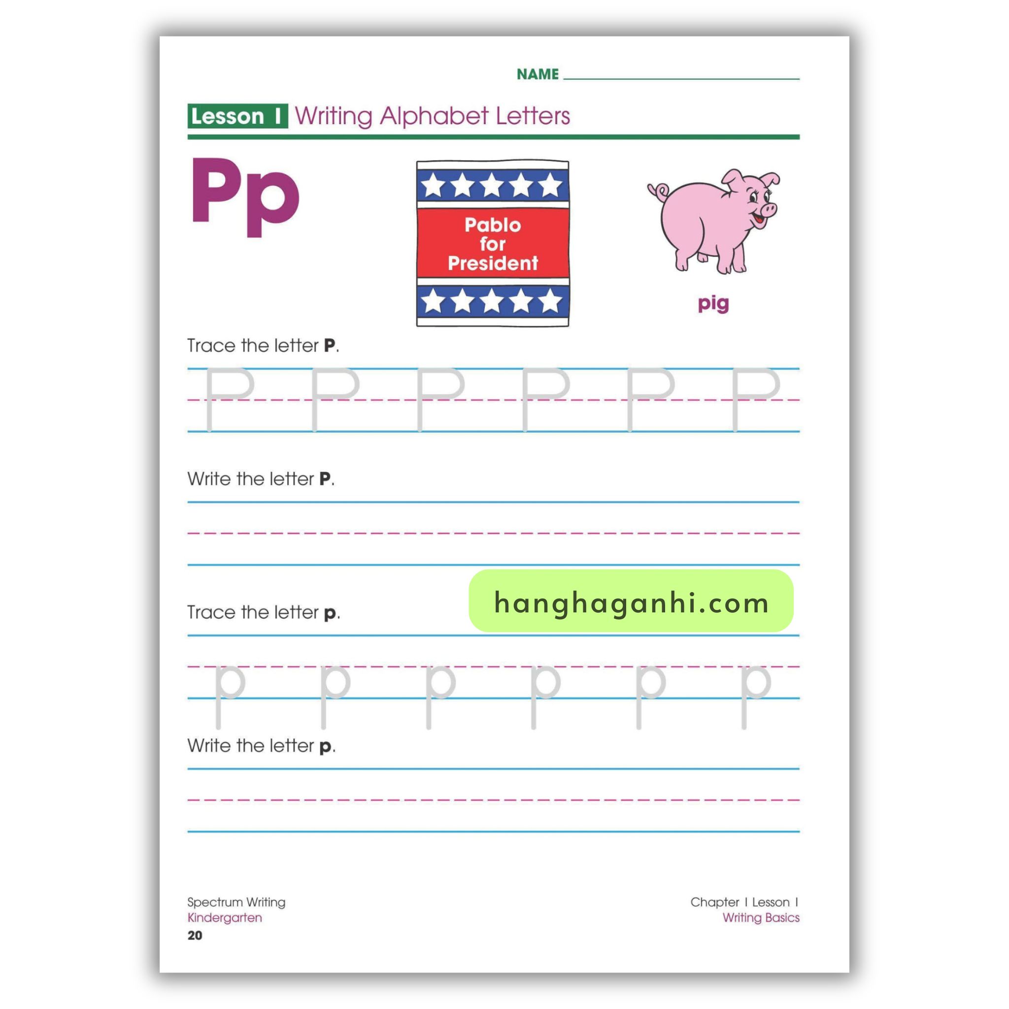 Sách Spectrum Writing Workbook Grade K_thumbnail_17