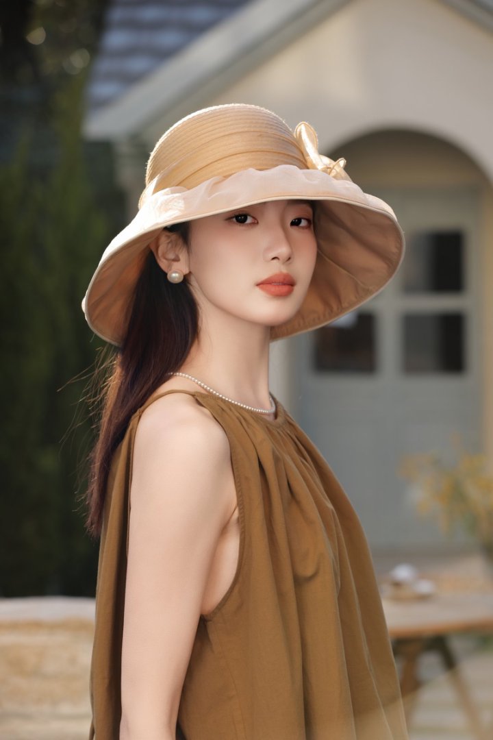 Mũ vành rộng có nơ hoa Hàn Quốc HZ2516_thumbnail_34