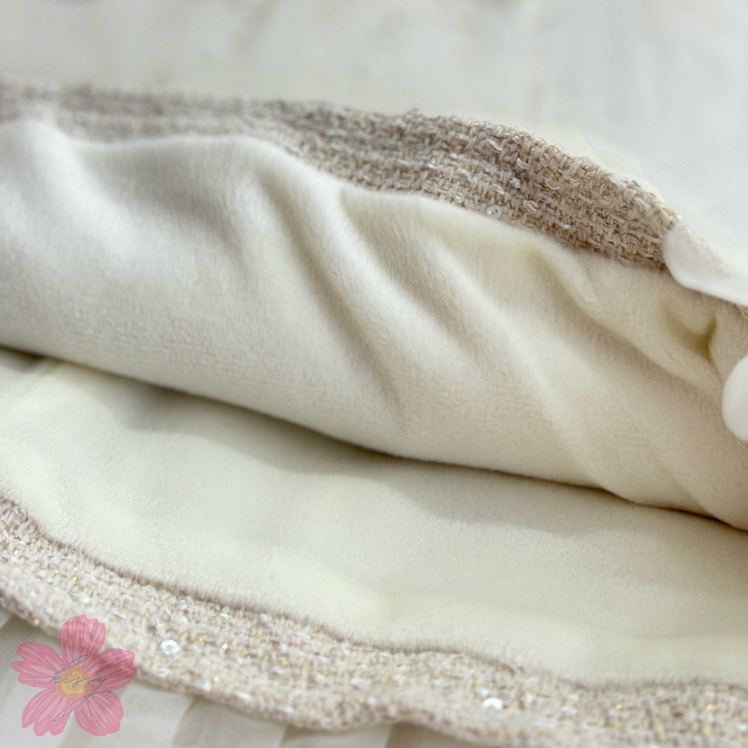 Set Váy Dạ Liền Voan Mềm Sang Chảnh Kèm Áo Len Giữ Nhiệt Mẫu Mới 2024 QCCC Dành Cho Bé Gái Sang Chảnh_thumbnail_6