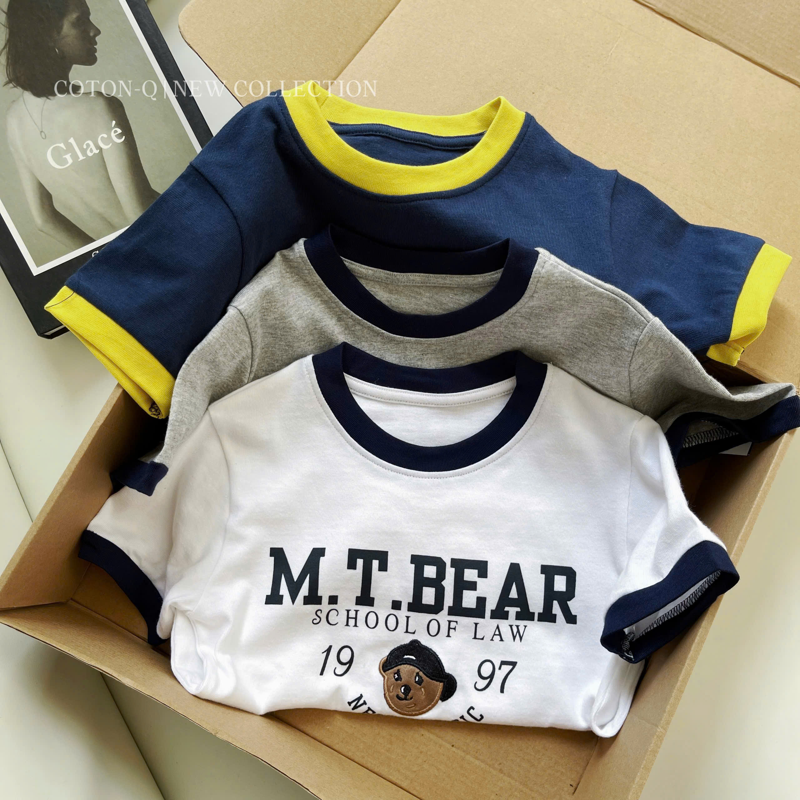 HE2 Set 3 áo thun bé ( NGẪU NHIÊN )