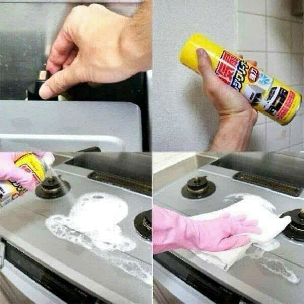 Chai Xịt Tẩy Rửa Mảng Bám Siêu Năng Rinrei Nhật Bản 330ml