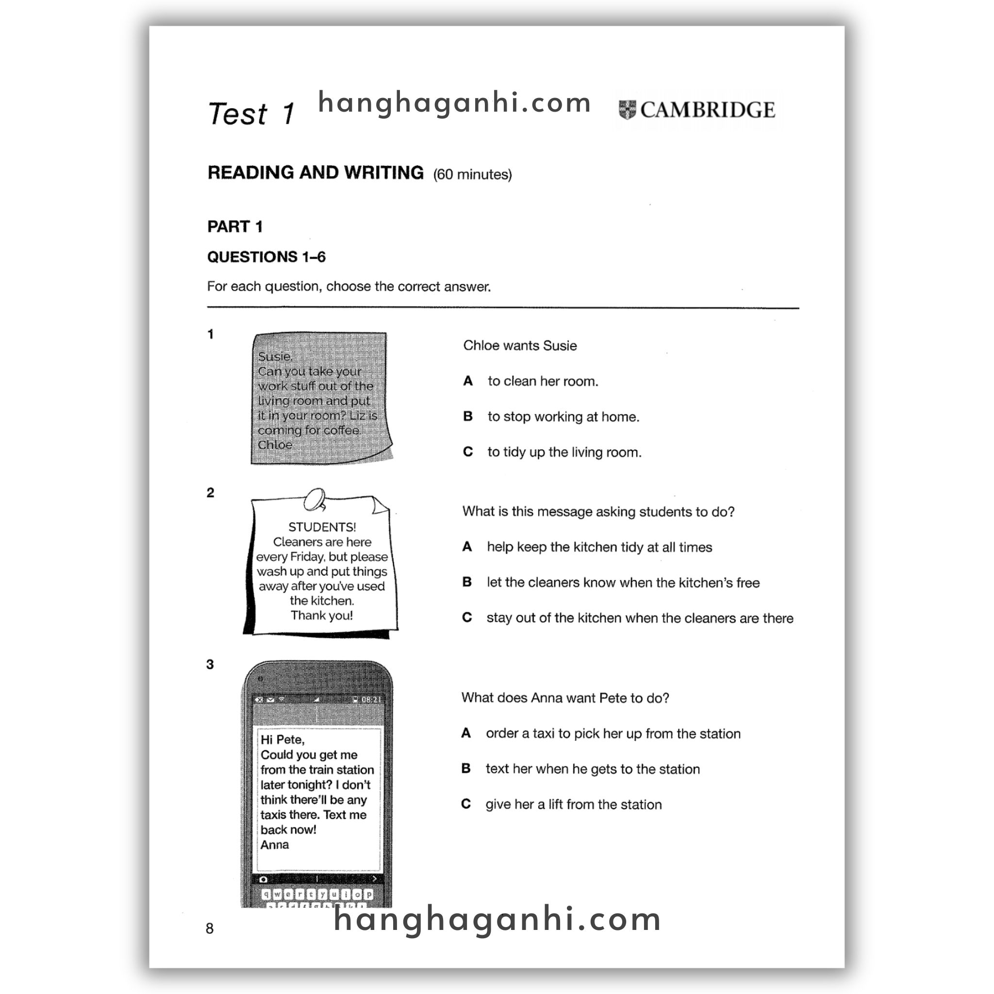 A2 Key 1 for the Revised 2020 Exam Student’s Book with Answers with Audio: Authentic Practice Tests (KET Practice Tests)_thumbnail_11