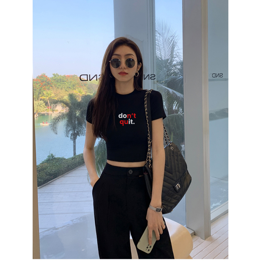 [Form ôm] Áo croptop nữ dáng ôm body chất thun borip co giãn 4 chiều - LOZA G0140_thumbnail_6