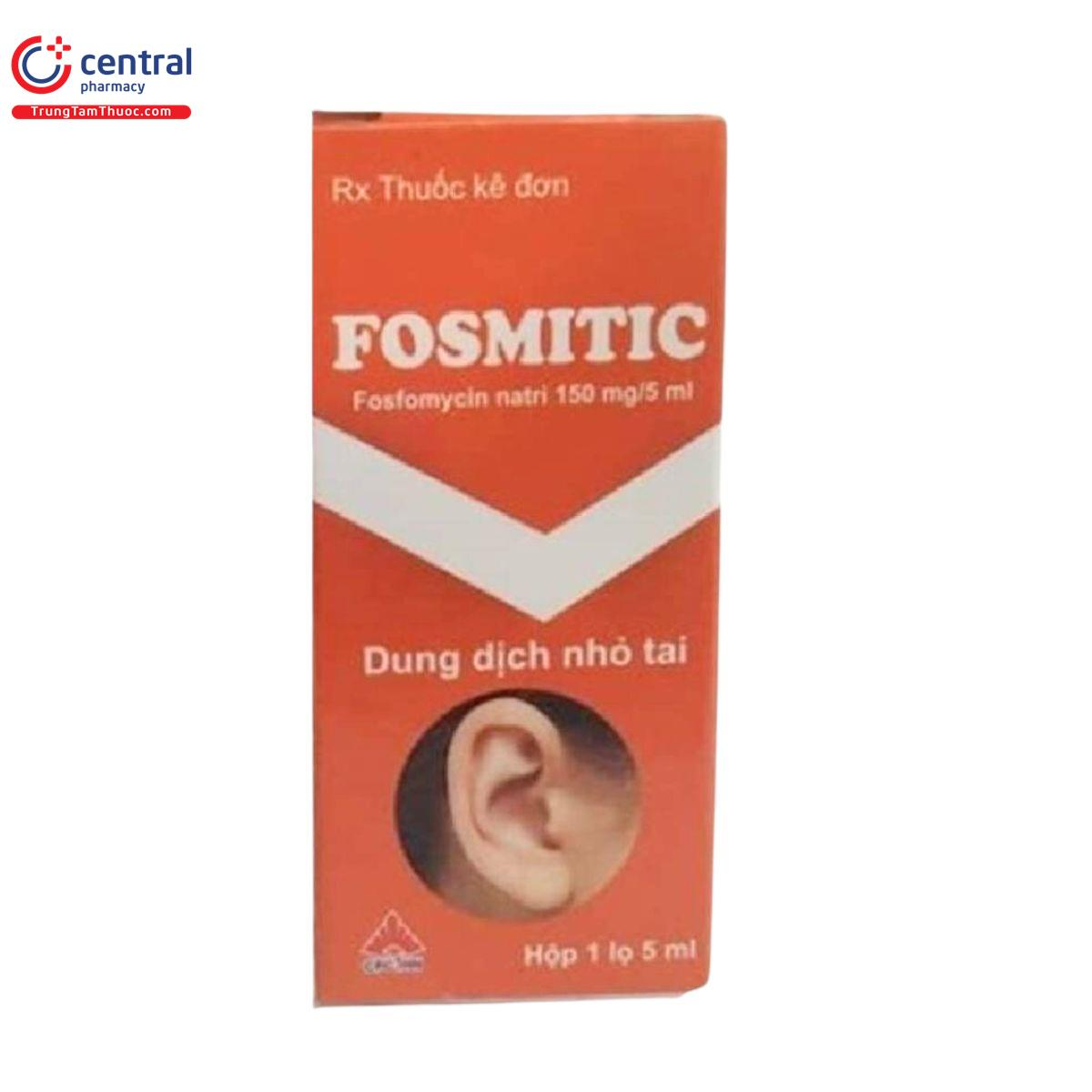 Fosmitic 5ml nhỏ tai