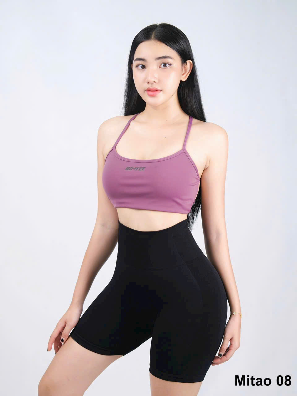 Quần Đùi Thể Thao Mitao Chun Mông, Dáng Ôm Body