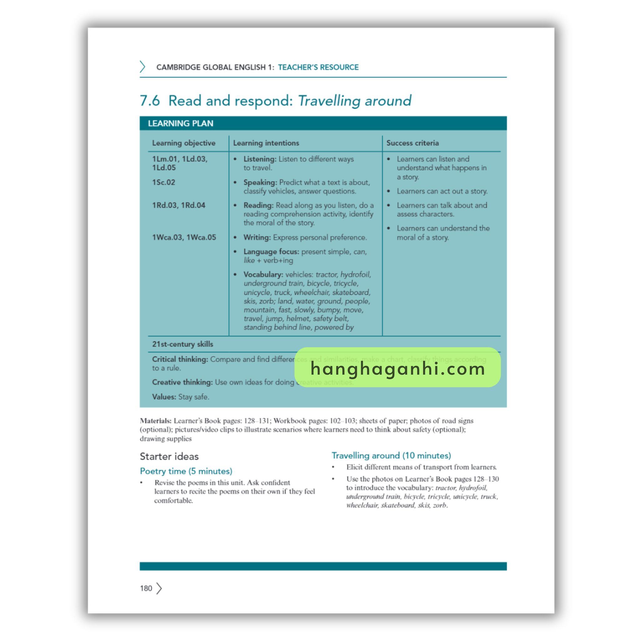 Cambridge Level 1 Global English Teacher's Resource 2nd Edition 2021_thumbnail_11