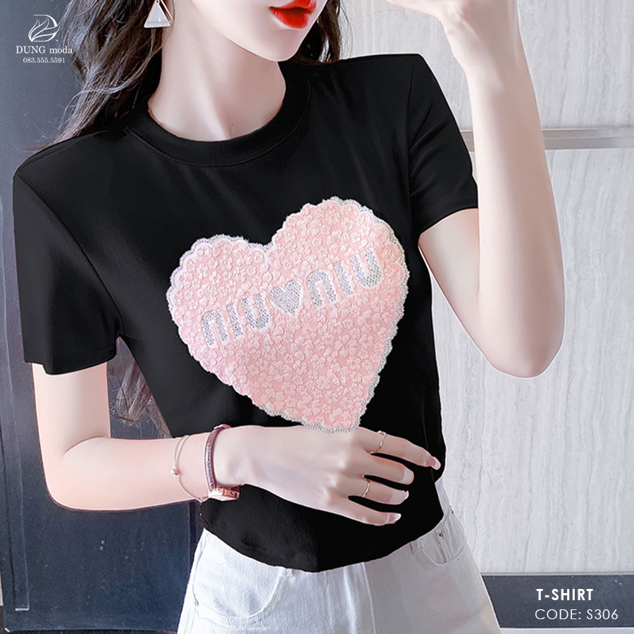 Áo Thun Quảng Châu S306 - Đen 6761_thumbnail_2