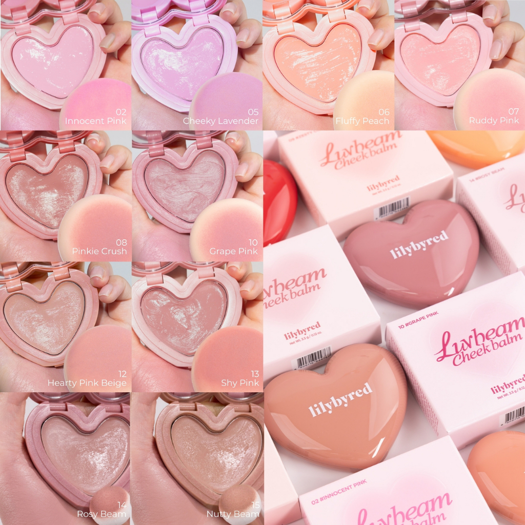 [LILYBYRED] Má hồng dạng kem Lilybyred Luv Beam Cheek Balm 3.5g
