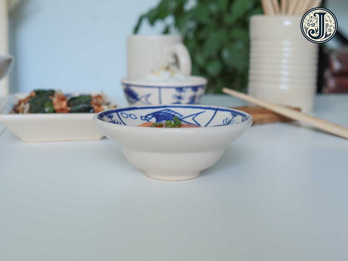 Chén chiết yêu 13cm gốm cao cấp lái thiêu Cá J000294_thumbnail_0