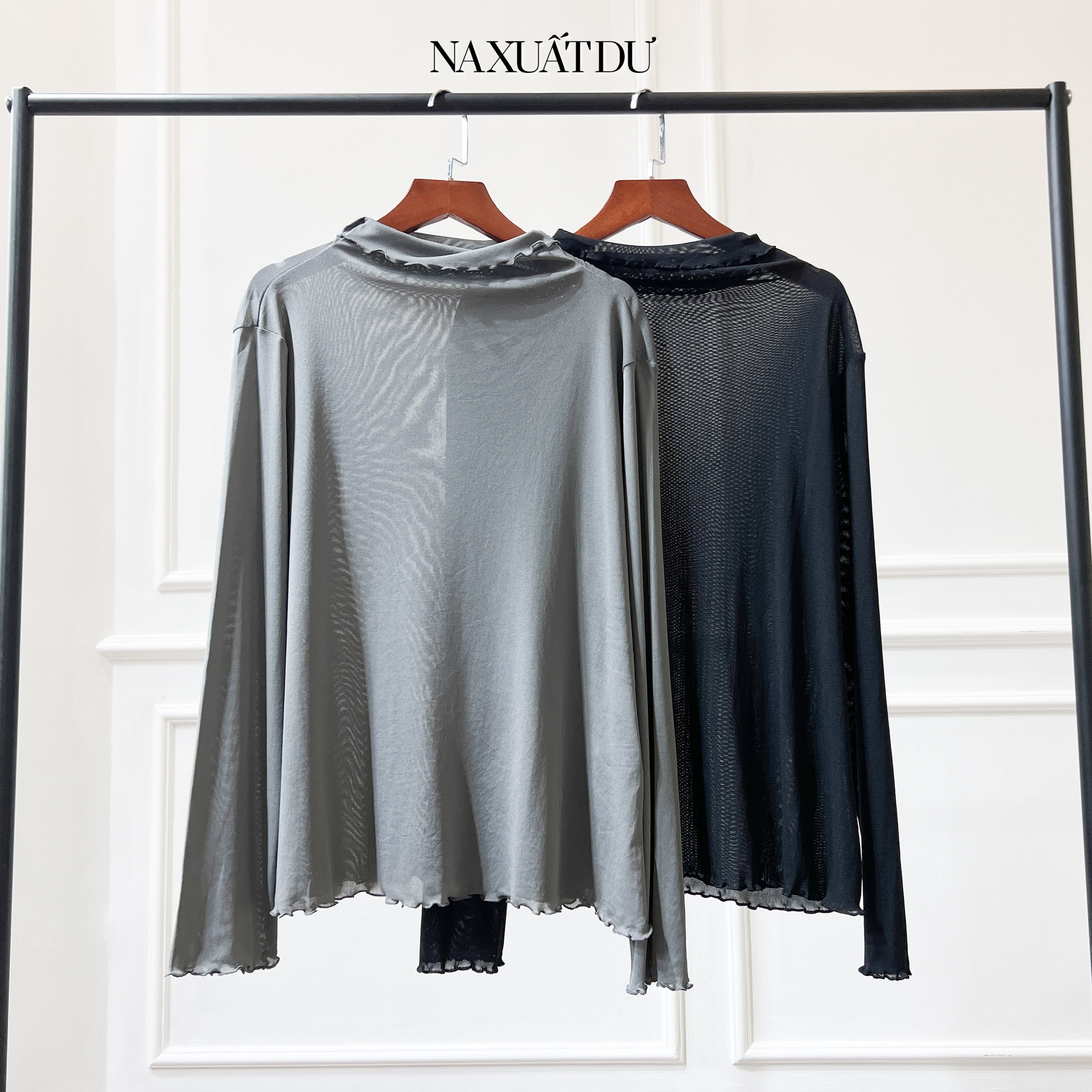 Áo thun tay dài cổ cao nữ - A318 (SALE)_thumbnail_6