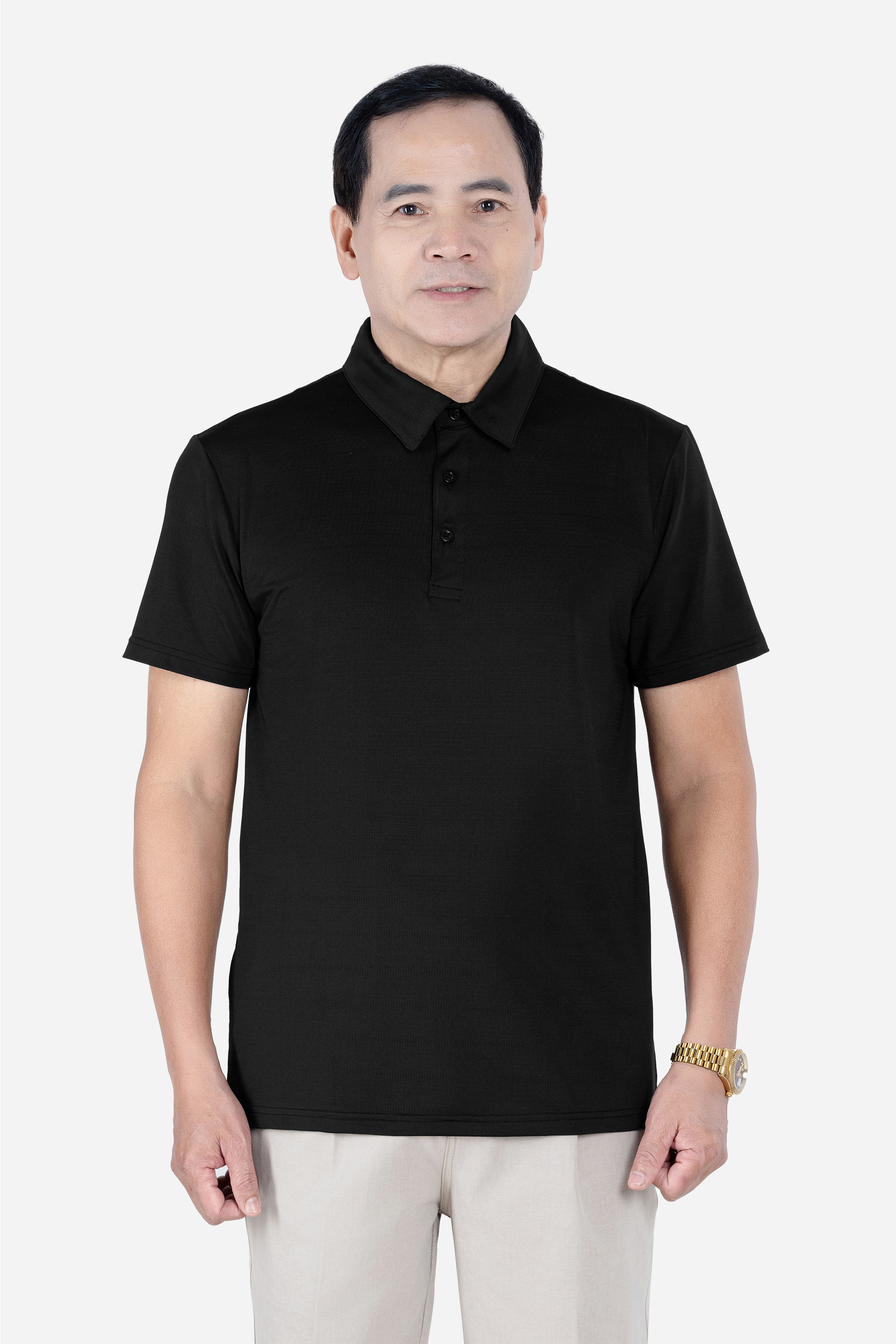 Áo Polo Thể Thao Nam Trung Niên ANCHI Chất Liệu Thun Lạnh Phom Suông Vạt Ngang_thumbnail_29