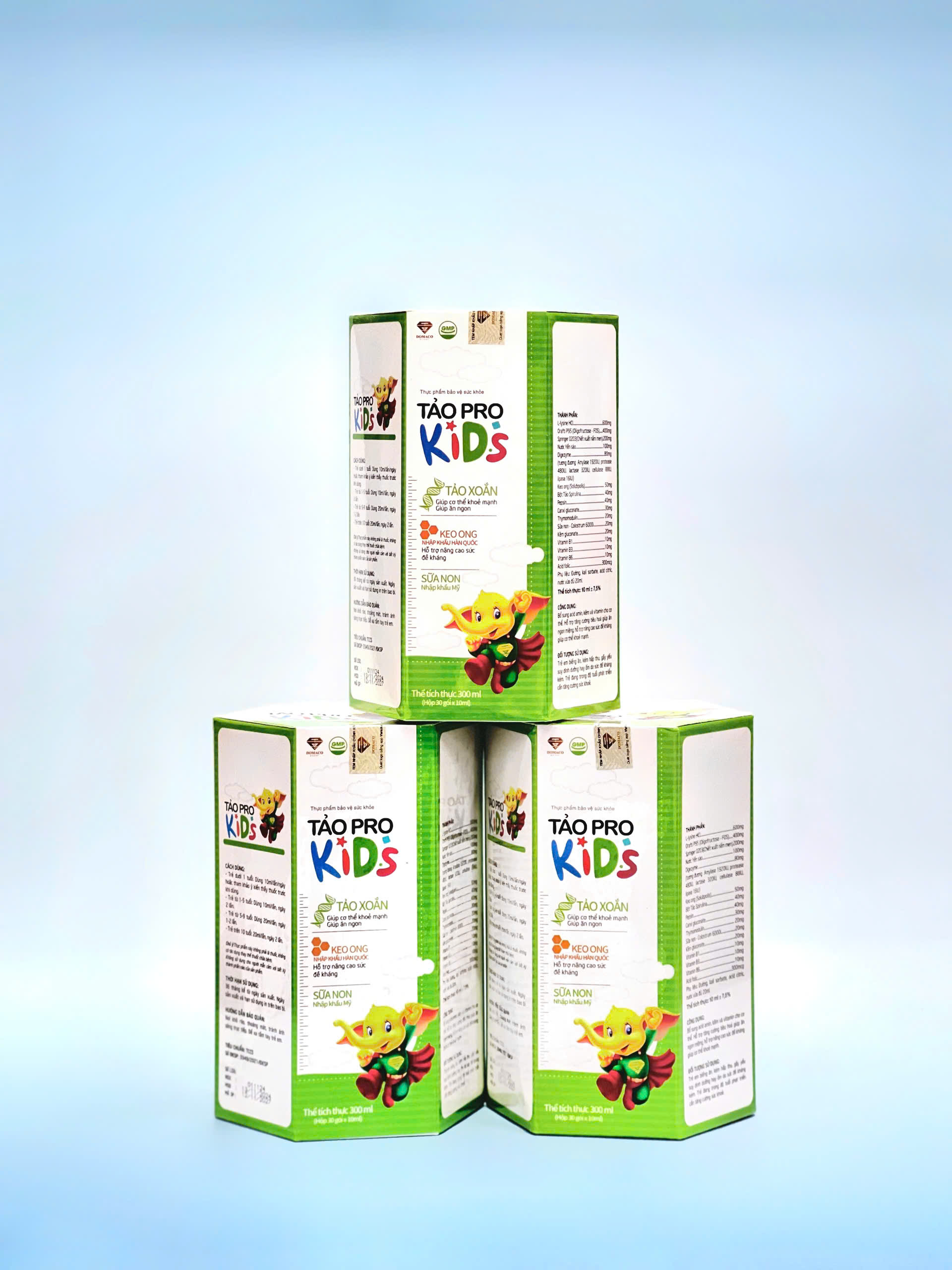 TẢO PRO KIDS Thực Phẩm Bảo Vệ Sức Khỏe Cho Trẻ Em (Hộp 30 gói x 10 ml)
