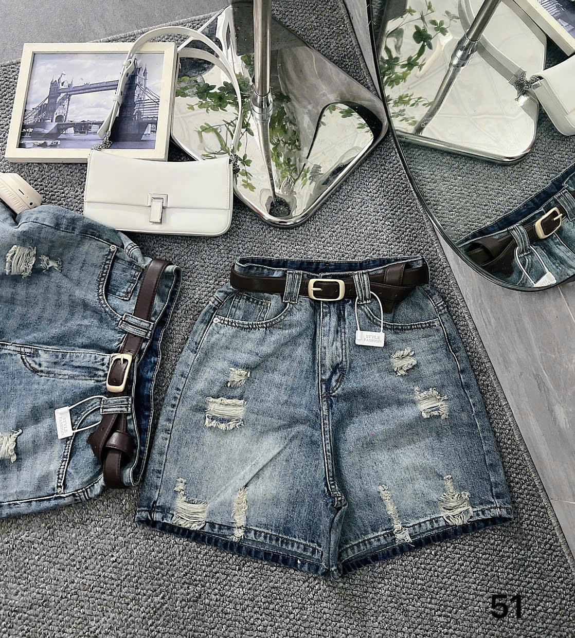 Quần short lửng rách kiểu bigsize QSJ51 dành cho nàng béo mập từ 55-90kg_thumbnail_17