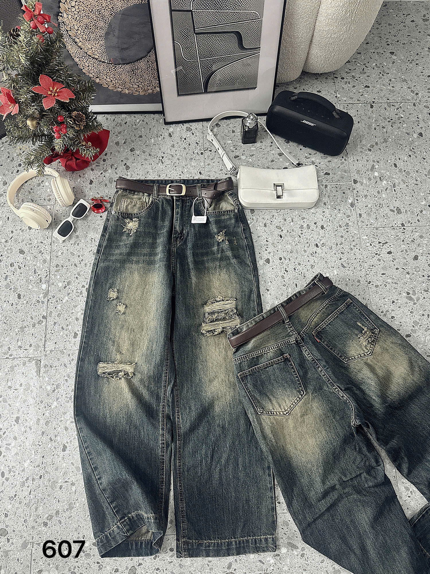 BIGSIZE NỮ-Quần suông rách T- QJ607_thumbnail_4