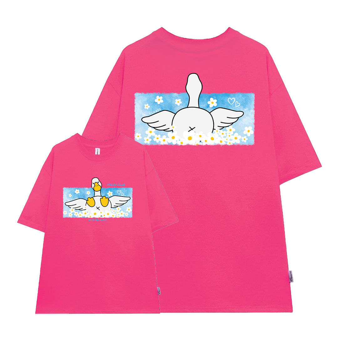 Áo thun nữ form rộng local brand cổ tròn vải cotton 4c thoáng mát 1756 Miucho in mix_thumbnail_12
