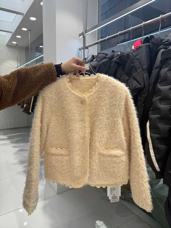 Áo dạ lông Vàng - C41