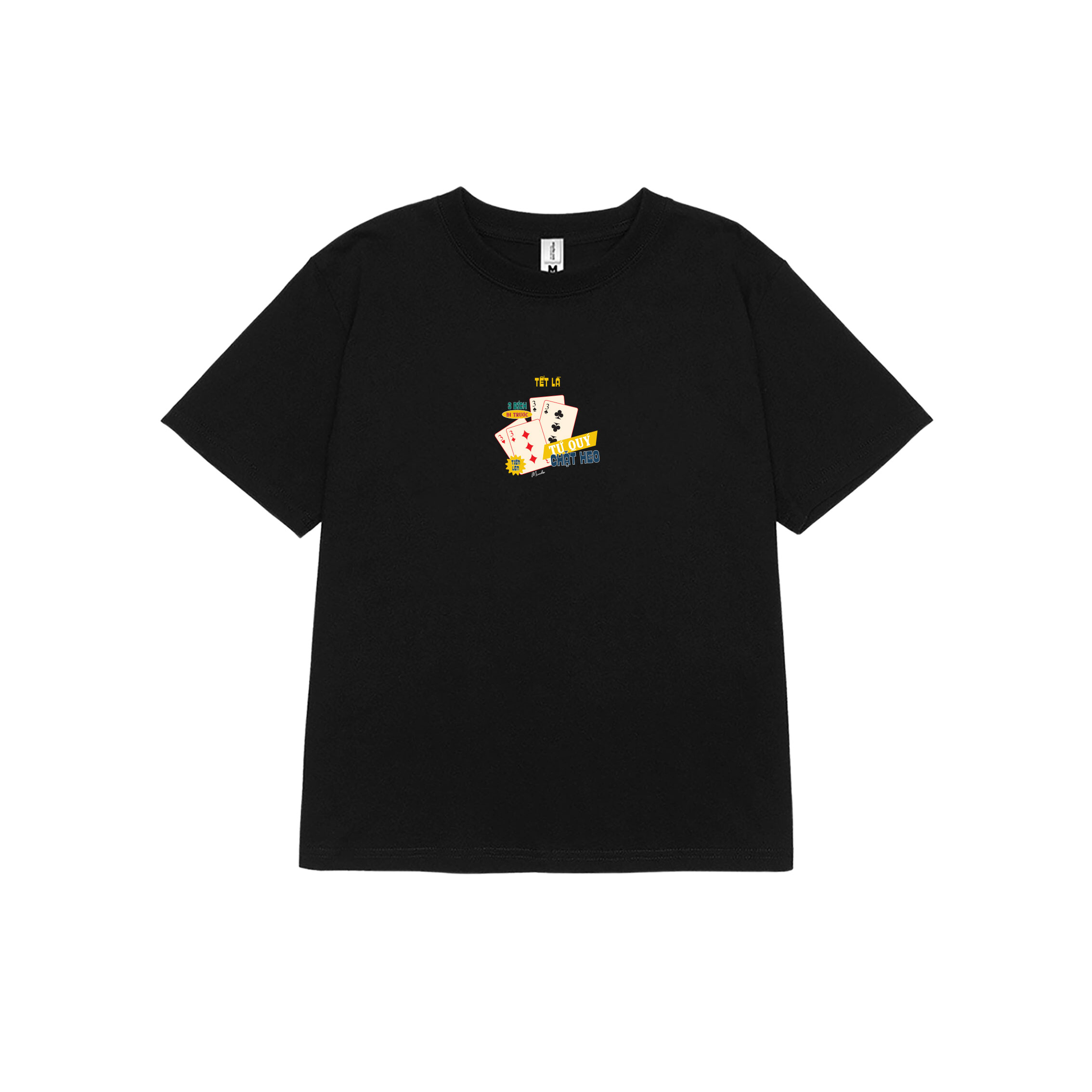 Áo baby tee TẾT LÀ cổ tròn chất vải cotton 4c thoáng mát Miucho BST in mix_thumbnail_12