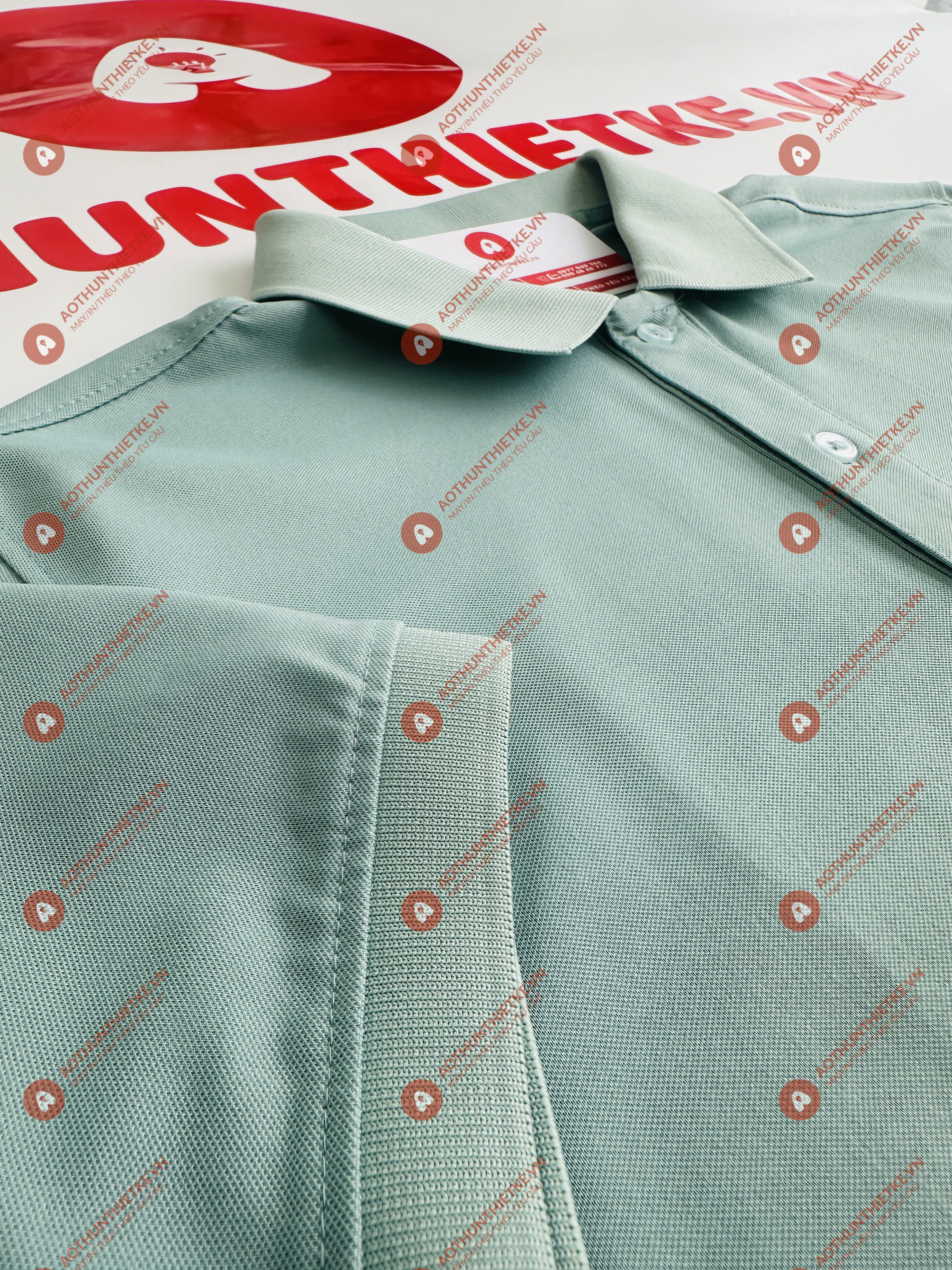 Áo Đồng Phục Polo Basic Vỏ Đậu_thumbnail_2