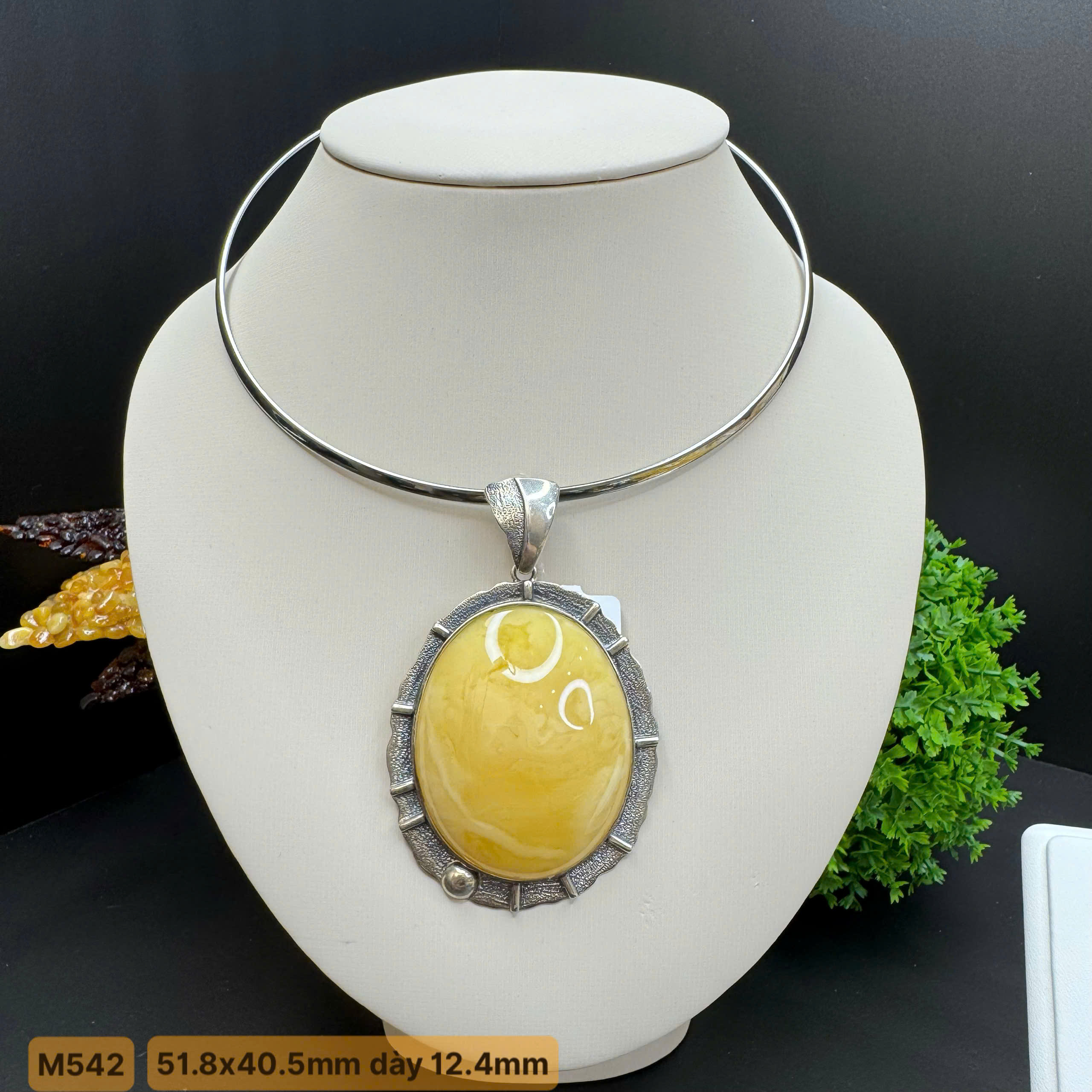 Mặt Vòng Hoàng Gia Mix Bạc Thiết Kế - M542_thumbnail_0