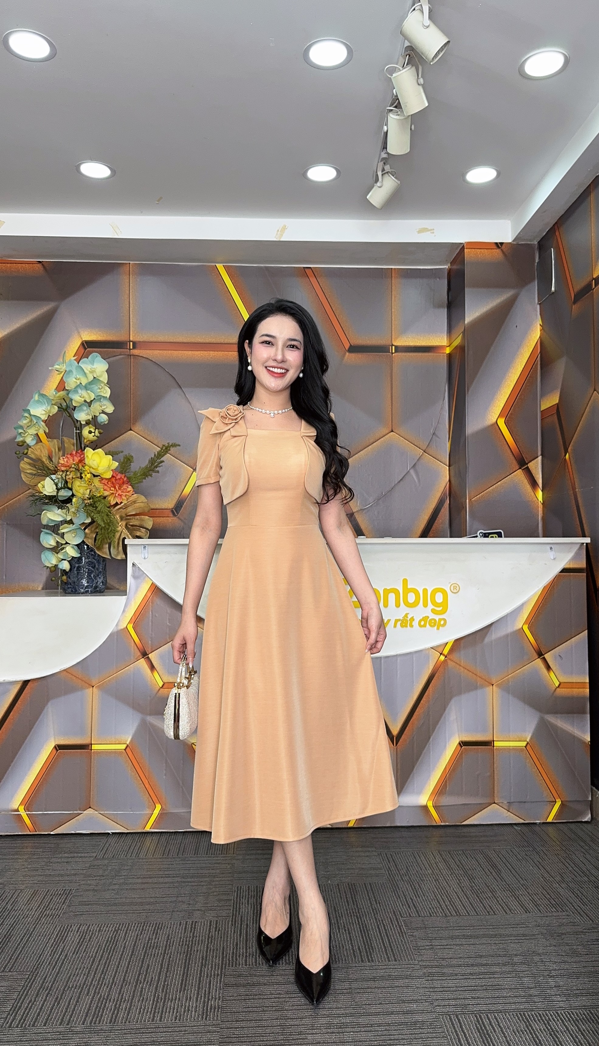 Đầm xòe - Y1897 - Thương hiệu Zonbig_thumbnail_4