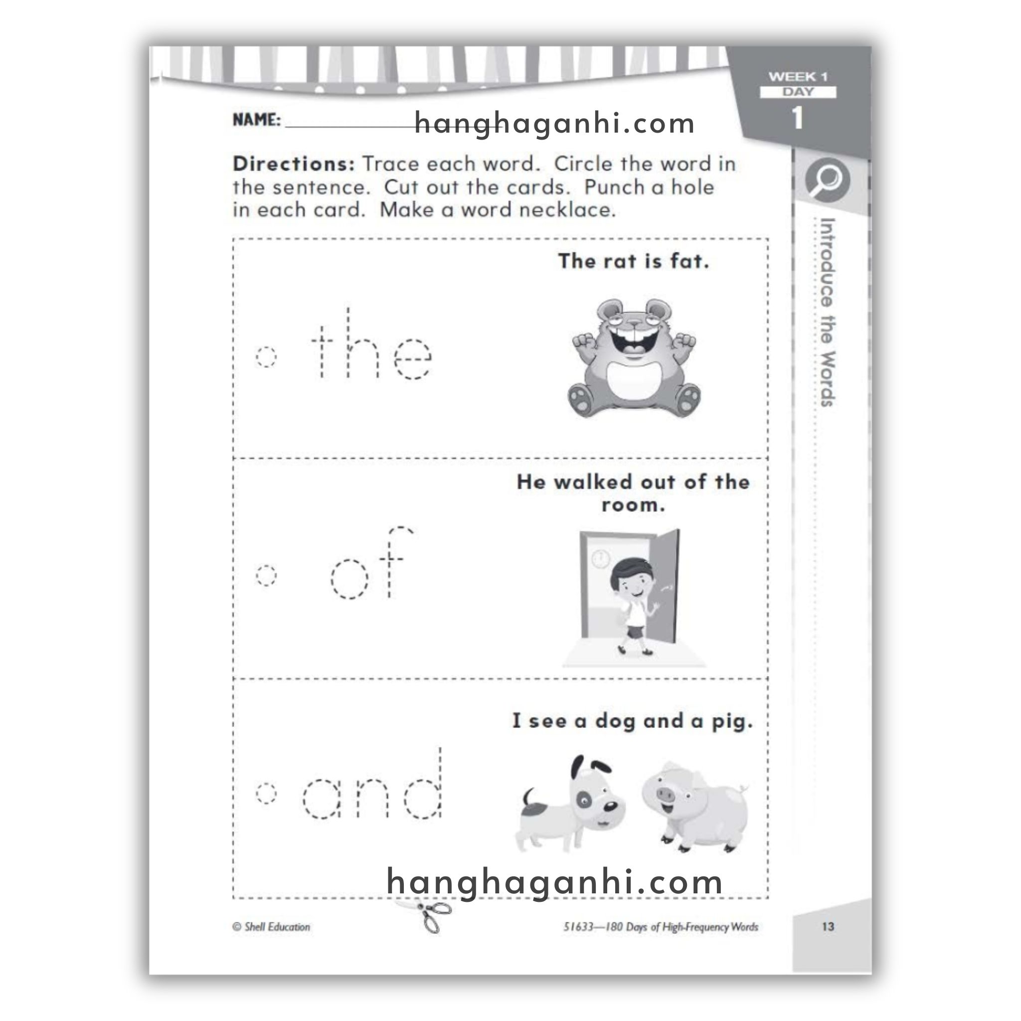 Sách 180 Days Of High Frequency Words Grade K_thumbnail_1