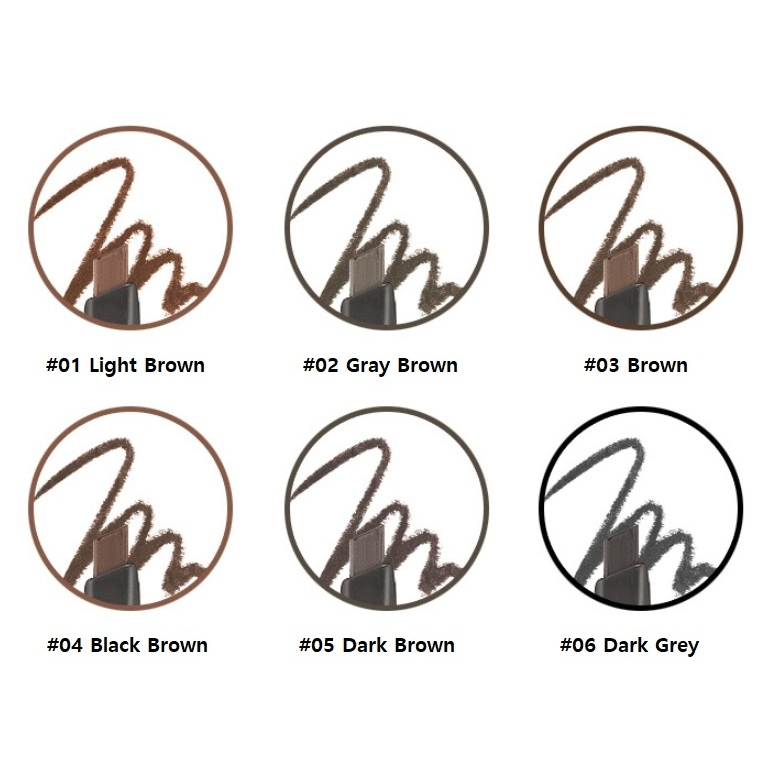 The FACE Shop Designing Eye Brow Pencil 0.3g_thumbnail_2