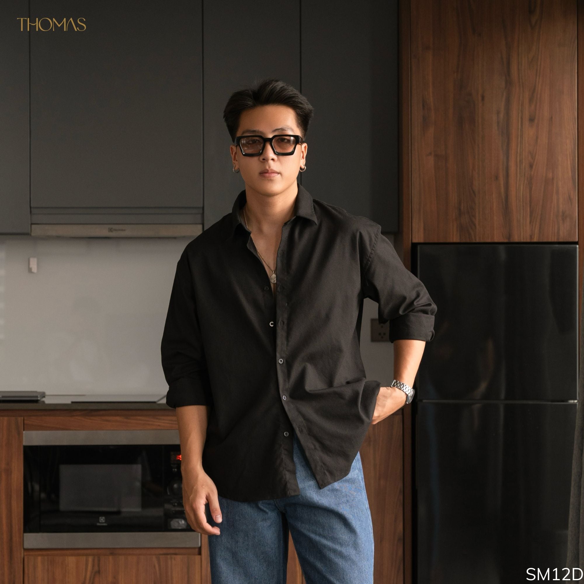 Áo Sơ Mi Dài Tay Kevin Vải Linen Form Relaxed_thumbnail_9