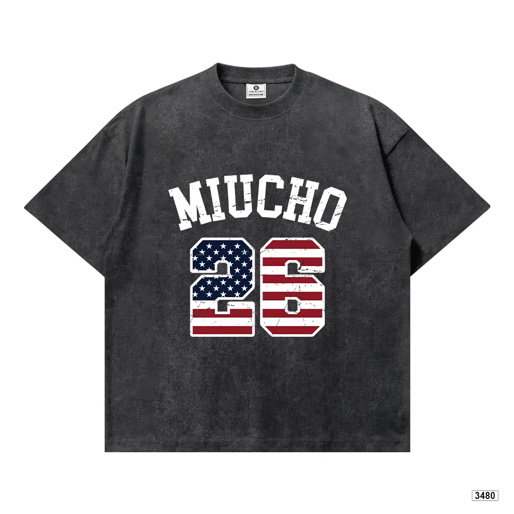 Áo thun boxy nam nữ tay ngắn cá tính Miucho 3480_thumbnail_0