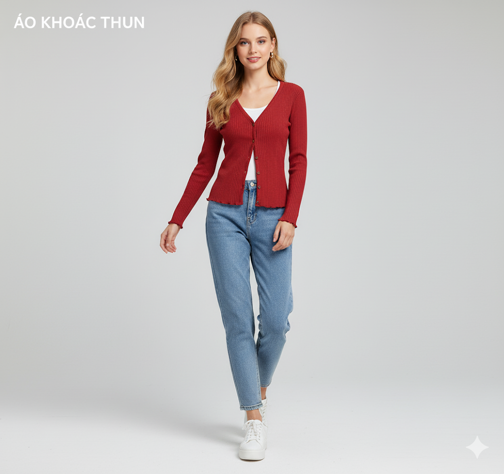 AK203 Áo khoác thun tăm