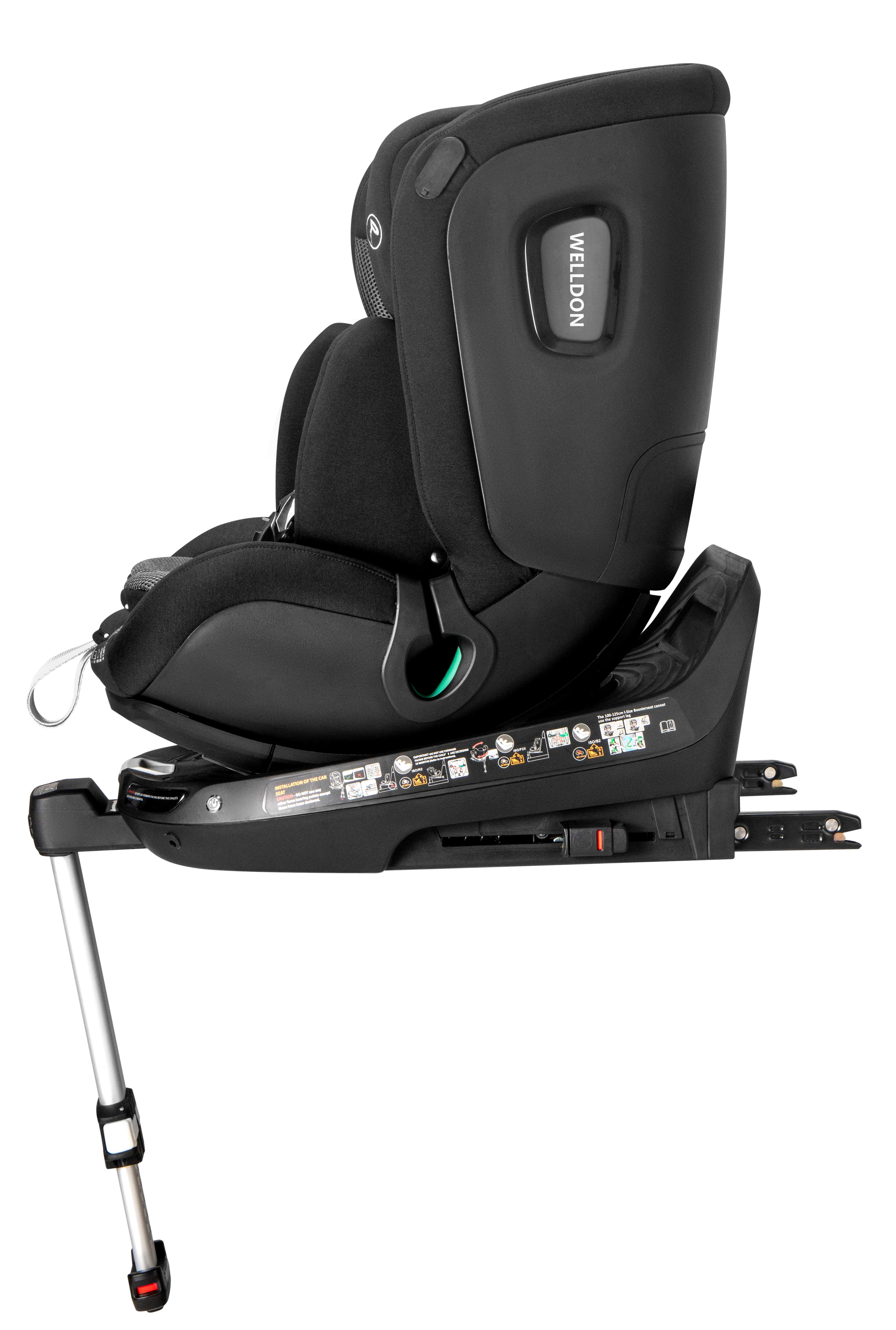 Ghế ngồi an toàn trên ô tô cho trẻ em Welldon Smart Rotate 2 Pro+ 40-125cm  [NHẬP CODE 