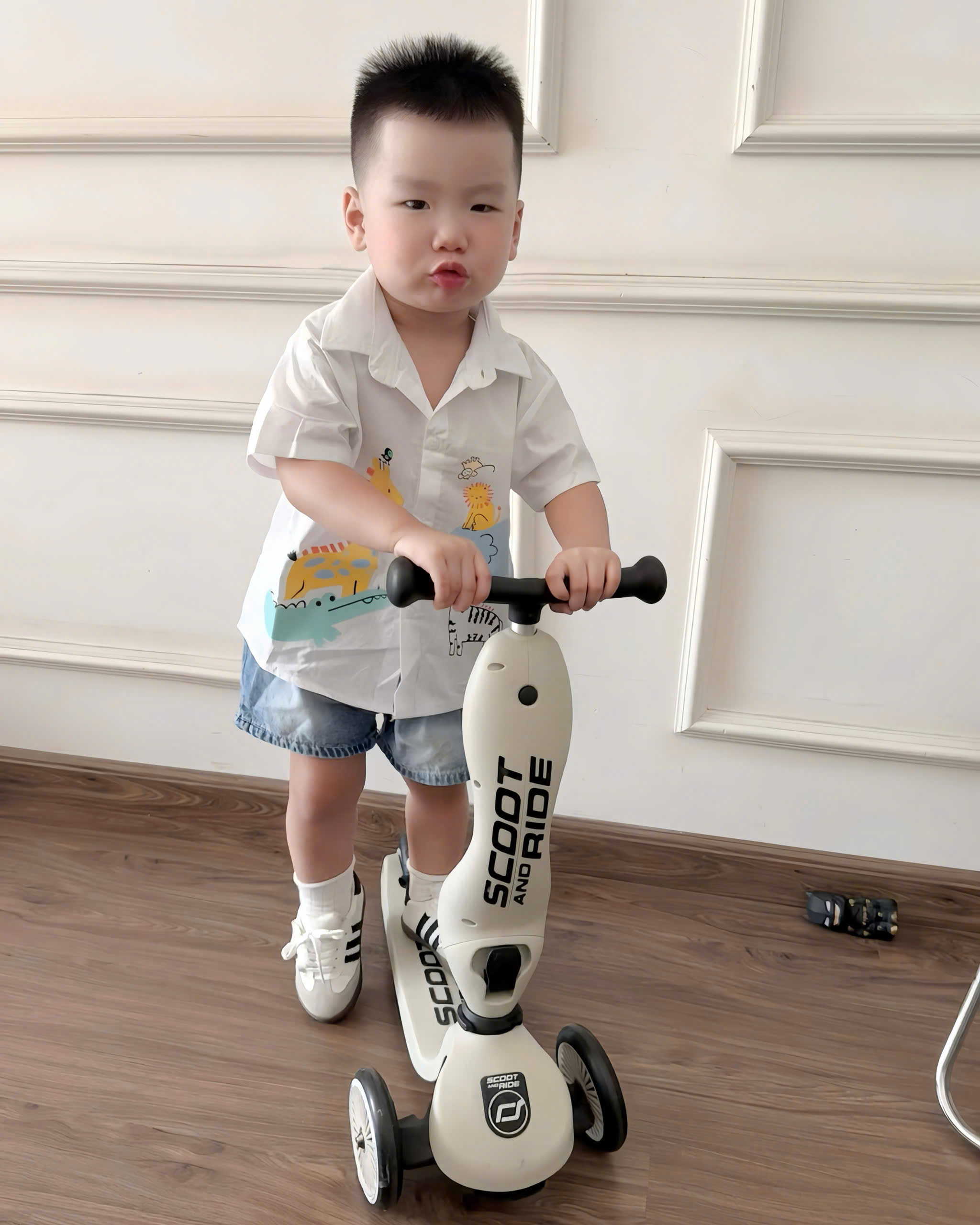 A71 BỘ SƠ MI QUẦN BÒ HƯƠU CAO CỔ - A108.303