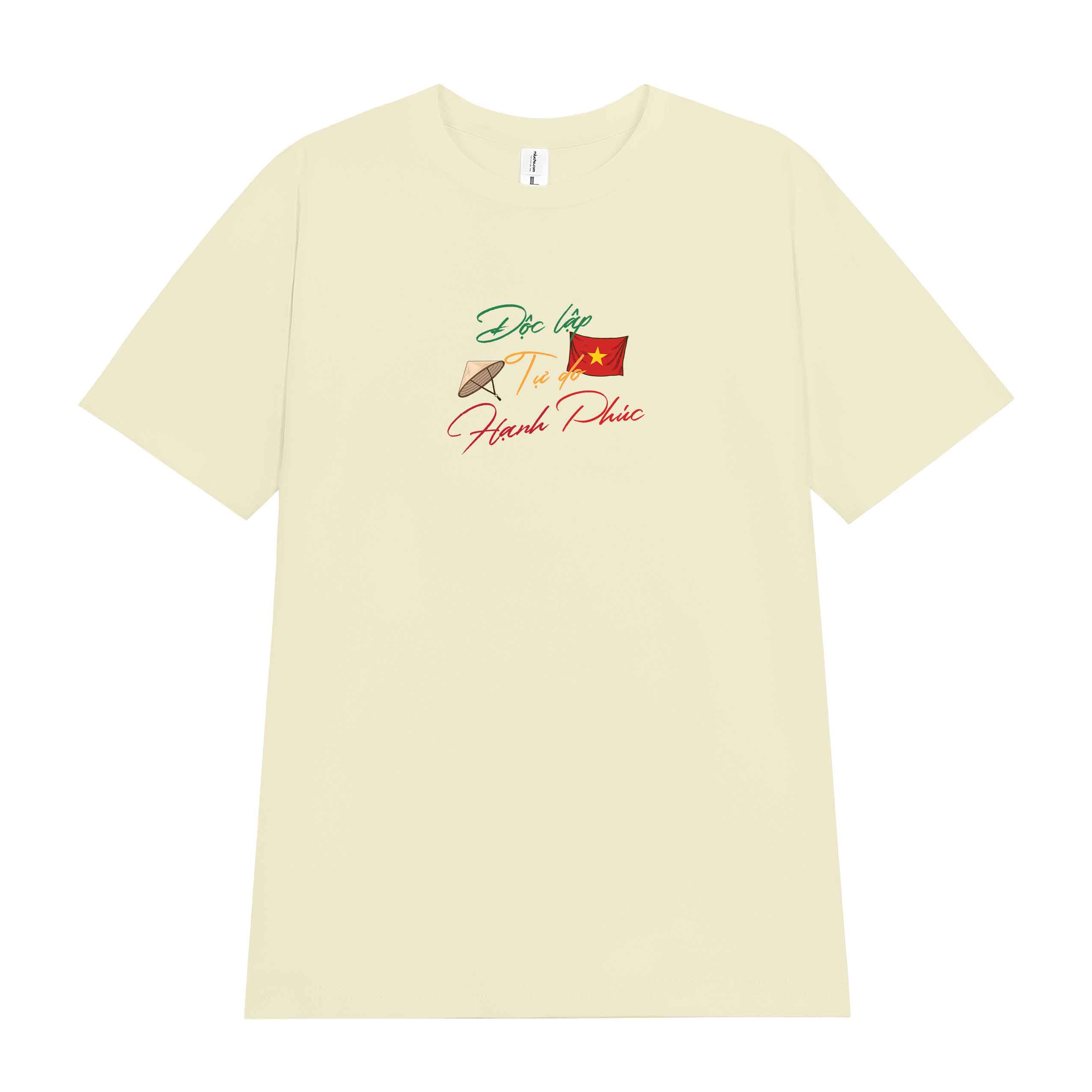 Áo thun Việt Nam tôi yêu form vừa 2136 Miucho Chic vải cotton thoáng mát co giãn cổ tròn in mix_thumbnail_0