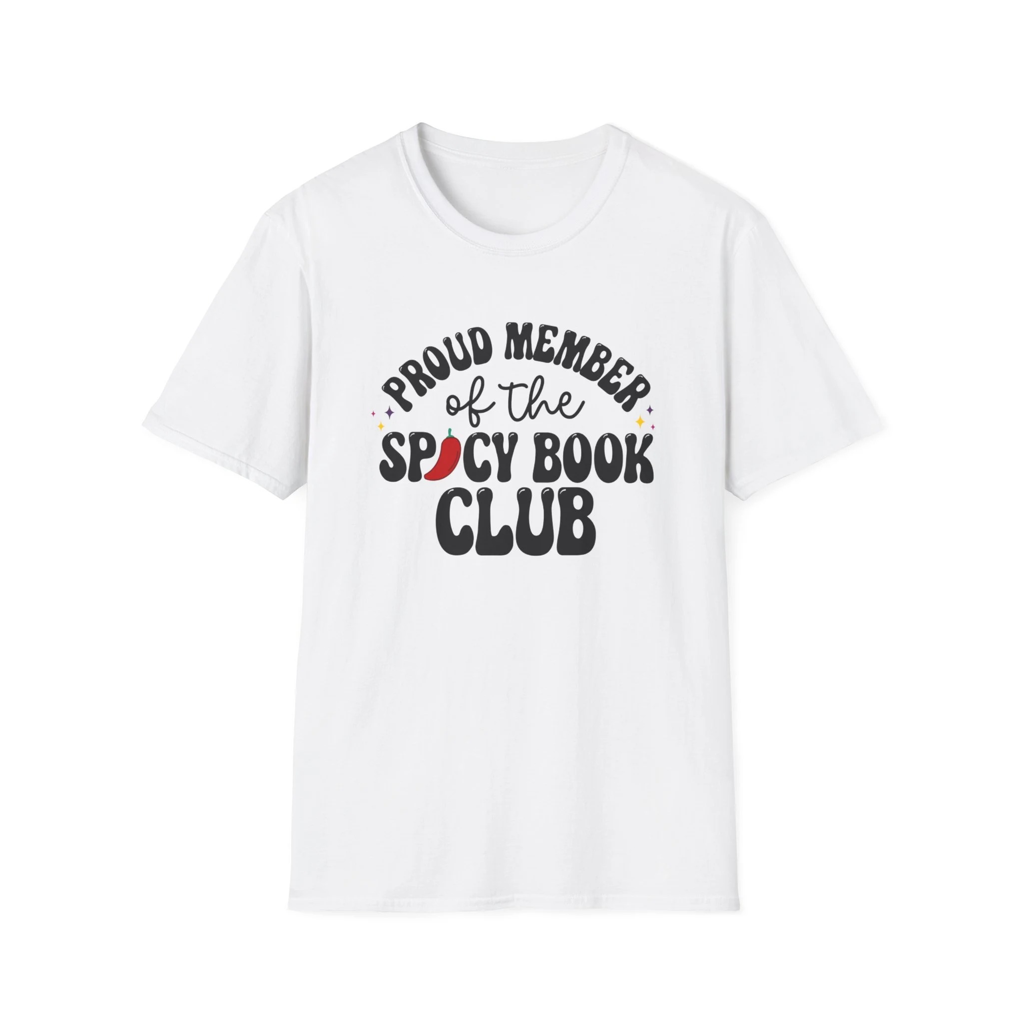 Spicy Book Club Shirt - Proud Member Tee Smut Reader Gift BookTok Romance Book Lover T-Shirt_thumbnail_2