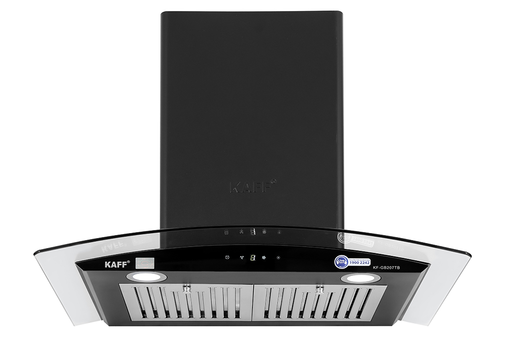 Máy hút mùi kính cong Kaff KF-GB207TB