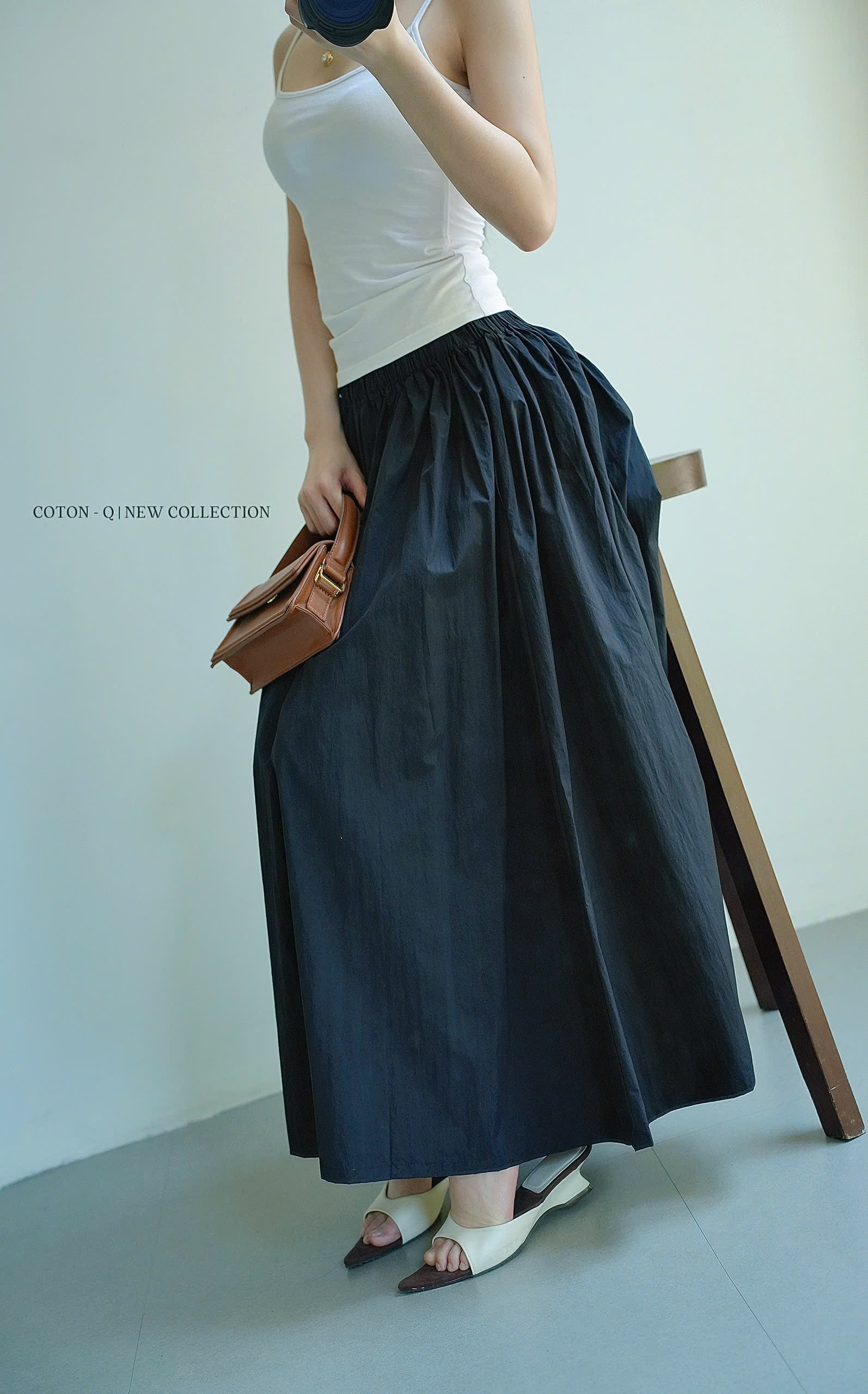 Chân váy dài lưng thun ( RÊU )_thumbnail_19