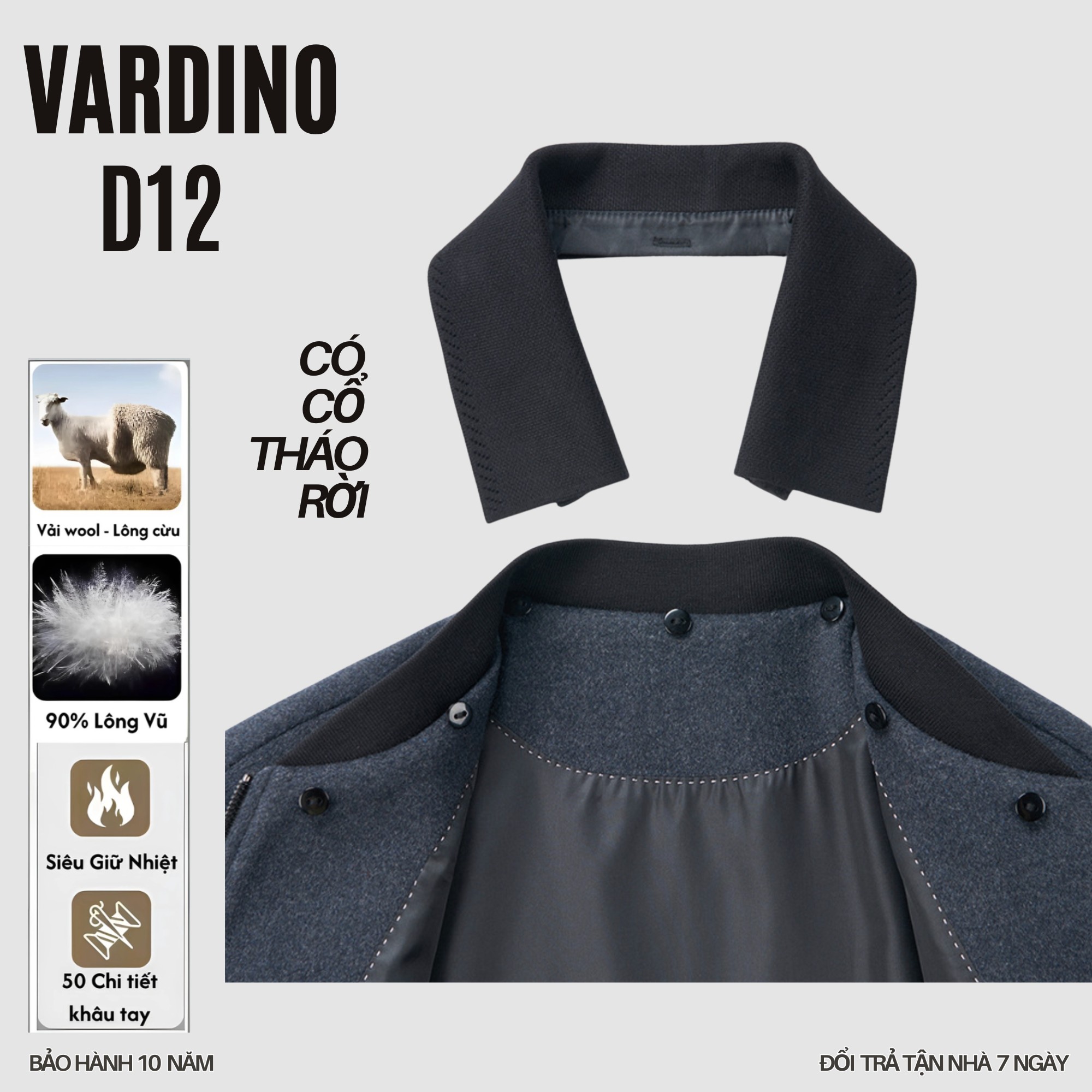 Áo khoác nam 2 cổ VARDINO D11_thumbnail_4