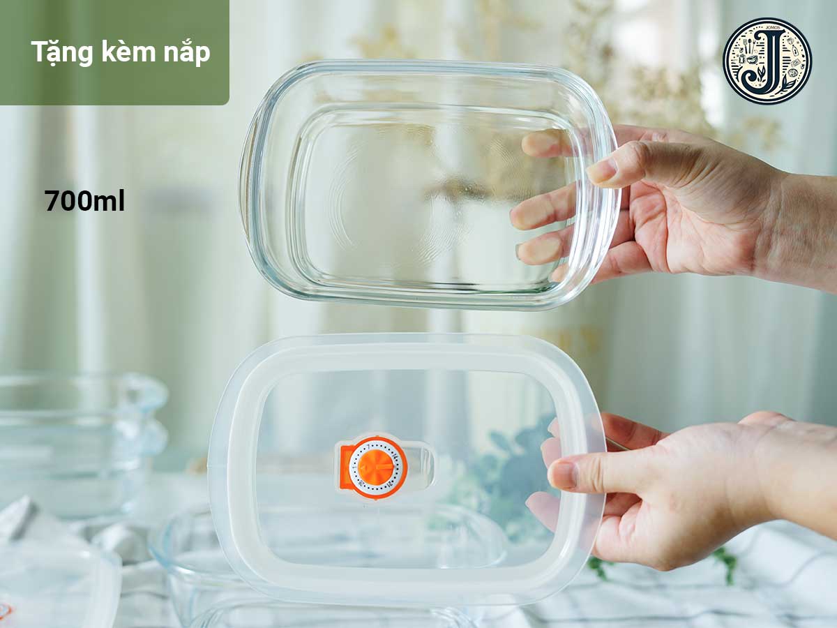 Khay nướng thủy tinh chịu nhiệt 400 độ C PYRO kèm nắp_thumbnail_3