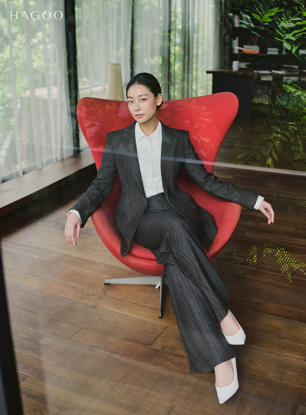 Quần kẻ sọc HAGOO Elite