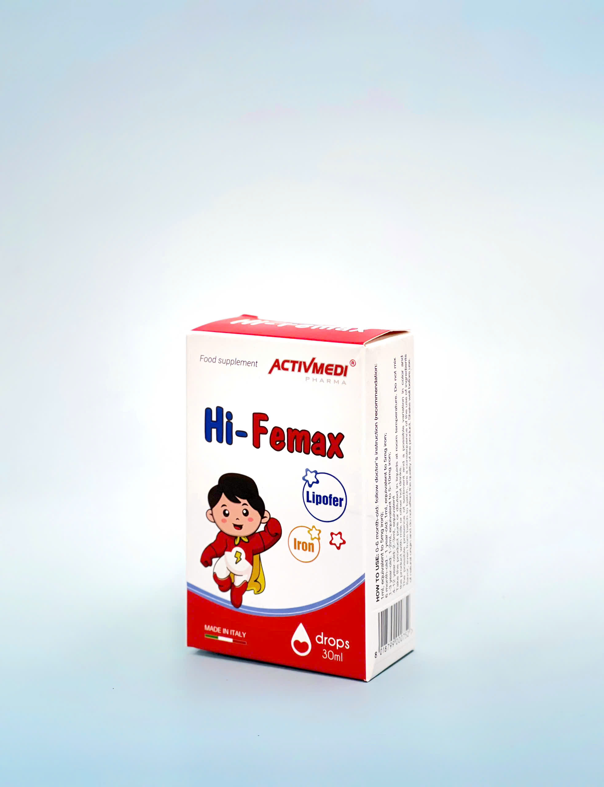 Hi-Femax Lipofer Iron Bổ sung sắt dạng lỏng (Chai 30ml)_thumbnail_2