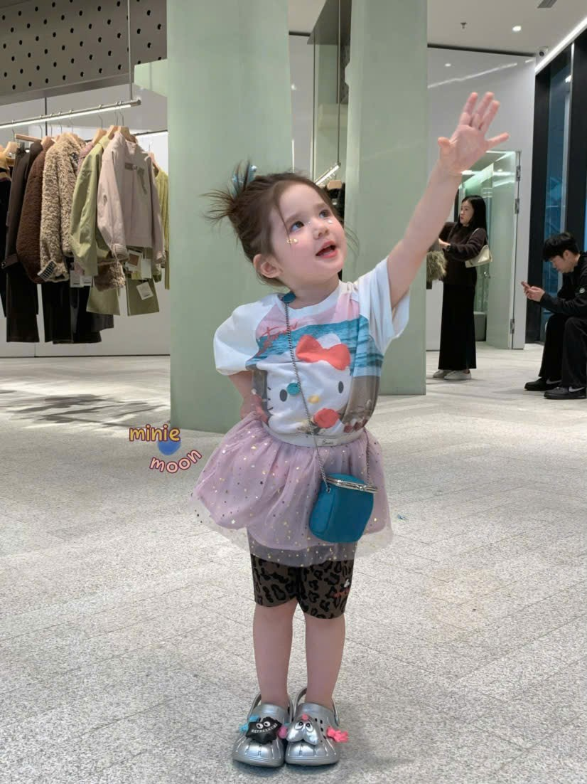 C167 - Quần legging da beo hãng Minie Moon (Sz90-130)