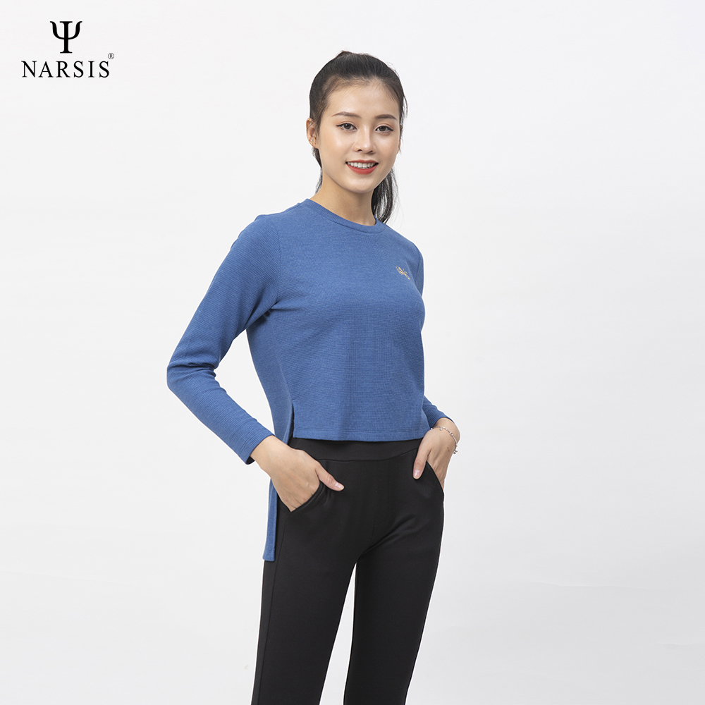 ÁO THU ĐÔNG NỮ L0031 NARSIS VẢI LEN COTTON ẤM ÁP, THOÁNG MÁT, GIỮ ẤM TỐT, MỀM MẠI_thumbnail_3