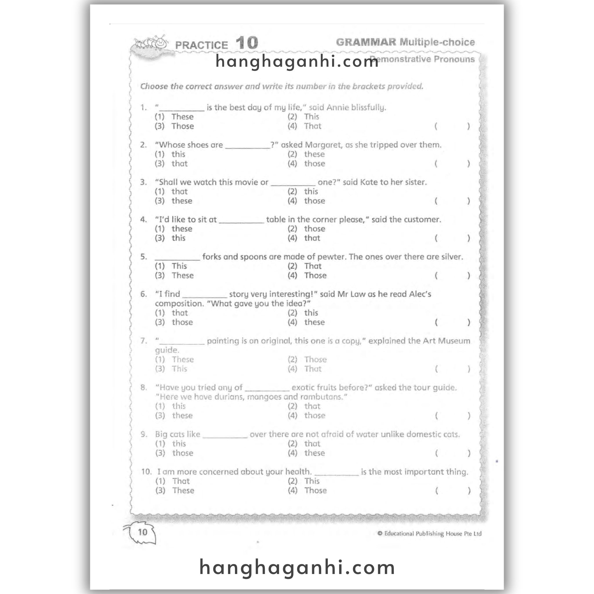Complete Practice Book for Grammar, Vocabulary & Comprehension Primary 6_thumbnail_10