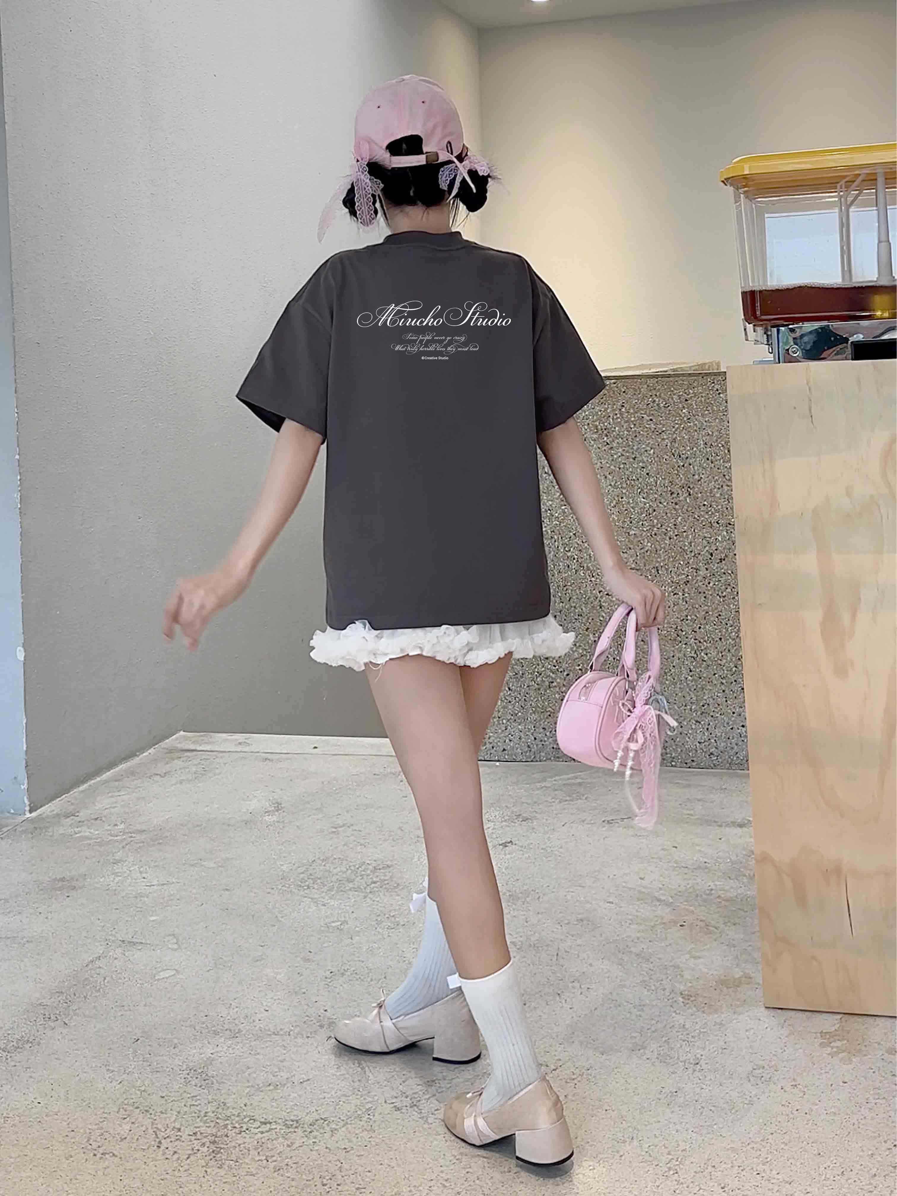 Áo phông nam form boxy vải 2C 250gsm AXD1602 Miucho Club Local Brand in basic_thumbnail_2