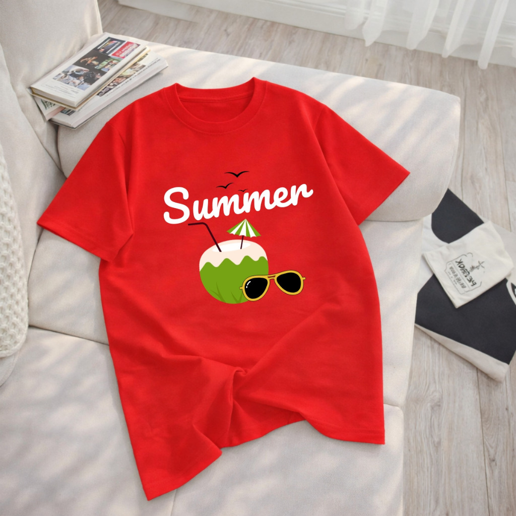 Áo phông gia đình du lịch biển 2026 - Đồng phục gia đình chất liệu thun cotton LOZA KIDS - GĐ020_thumbnail_5