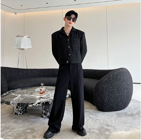 Áo Khoác Tweed Lịch Lãm Dành Cho Nam_thumbnail_4