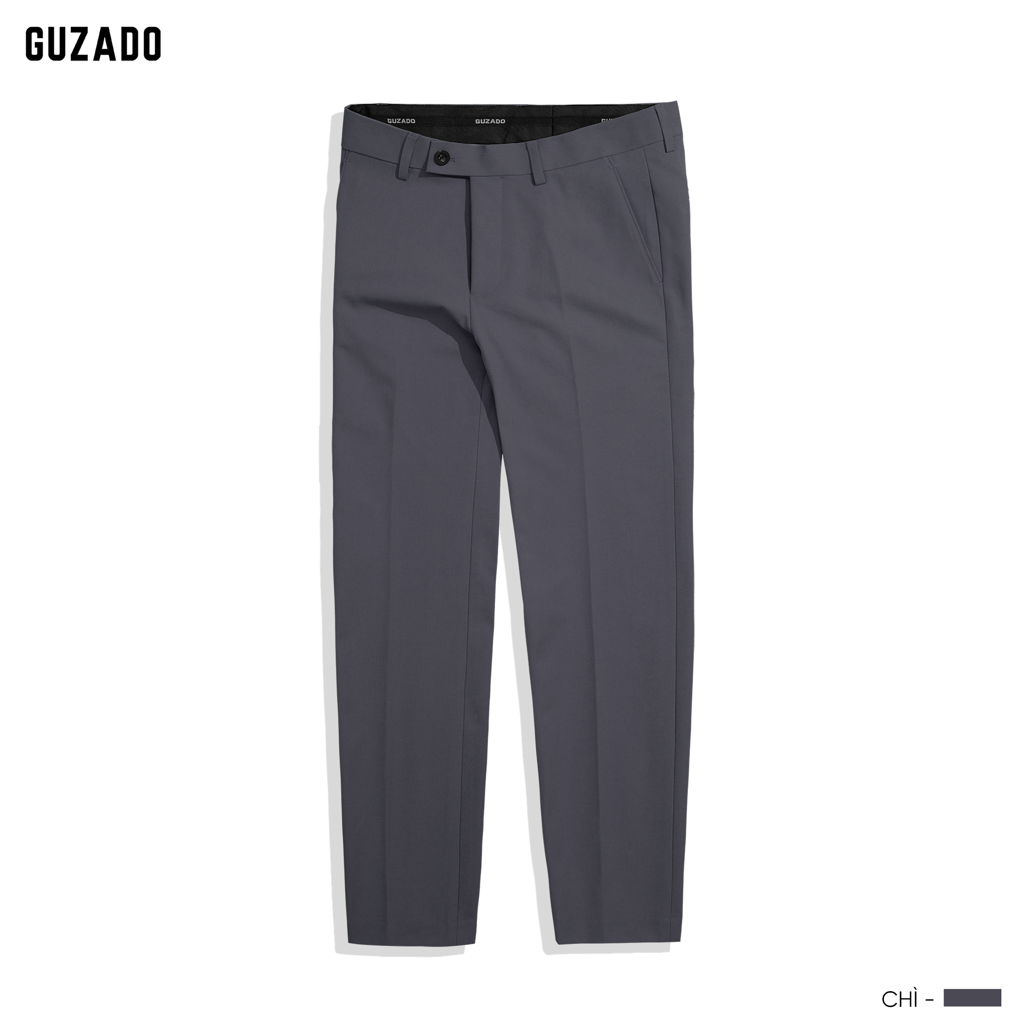 Quần Tây Nam Kaki GUZADO, Cạp Cao Dáng Đứng GTR01S_thumbnail_13