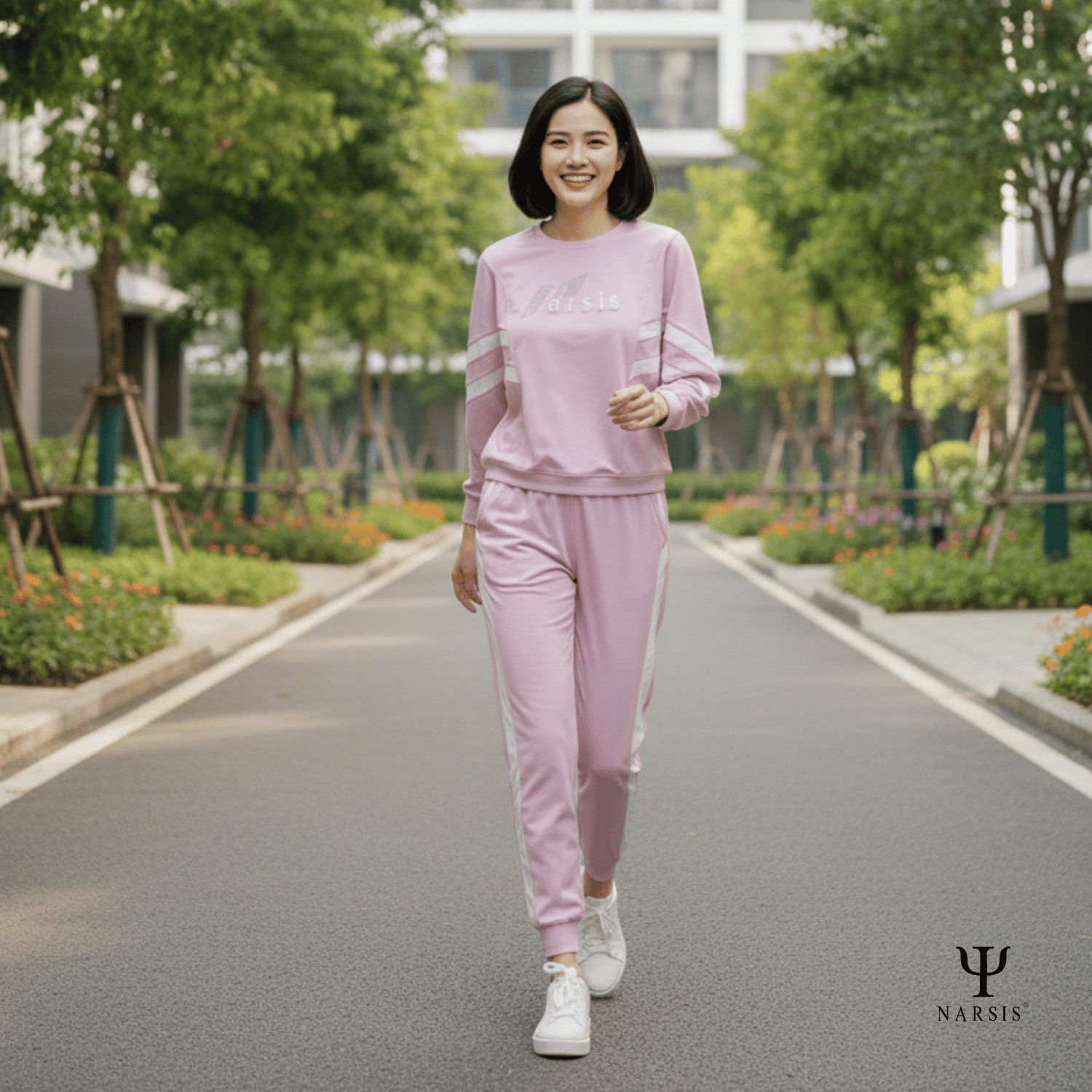 BỘ THU ĐÔNG NỮ M0020 NARSIS VẢI NỈ ẤM ÁP, MỀM MẠI, THÍCH HỢP MÙA ĐÔNG, GIỮ NHIỆT TỐT_thumbnail_3